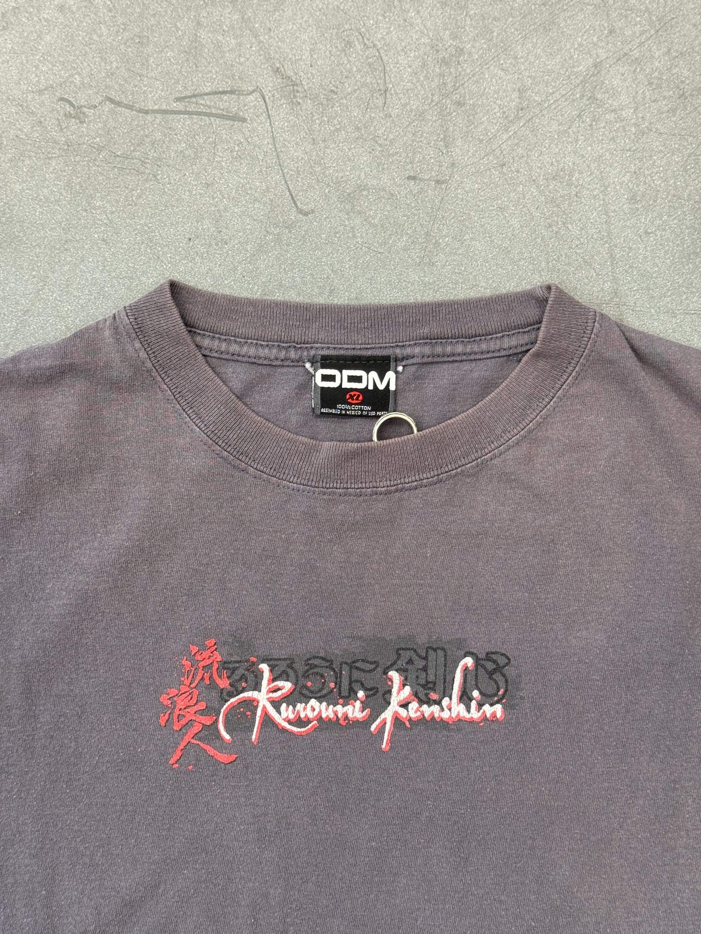 RUROUNI KENSHIN VS SHISHIO FIGHITNG MULLET TEE (ODM TAG)