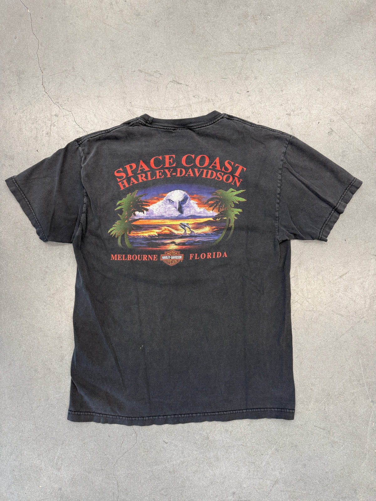 2004 HARLEY-DAVIDSON FIFTEEN YEARS SPACE COAST MELBOURNE FLORIDA TEE