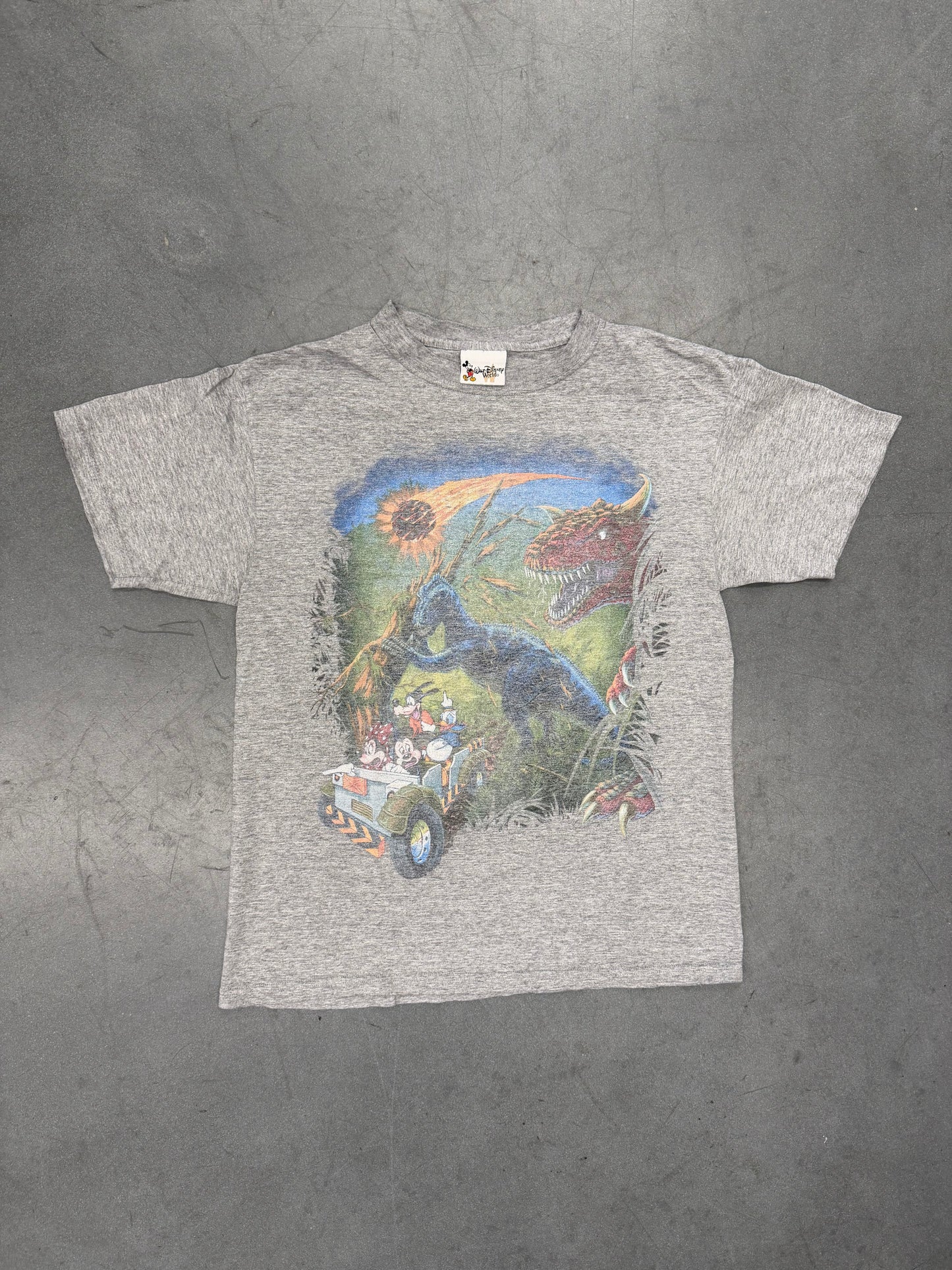 VINTAGE DISNEY "COUNTDOWN TO EXTINCTION" TEE (DISNEY TAG)