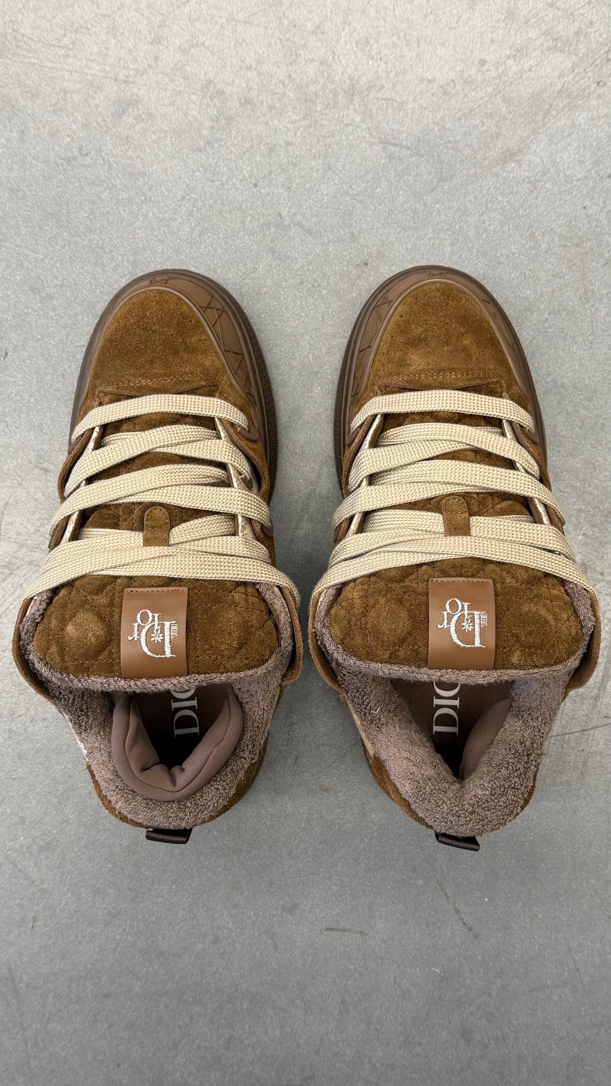 2023 DIOR B9S SKATER ERL - BROWN SUEDE (#238/888)