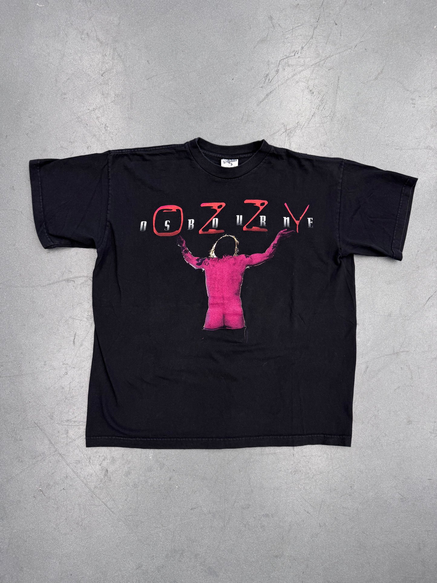 90'S OZZY OSBOURNE NO CRAP ROCK & ROLL TEE (CRONIES TAG)
