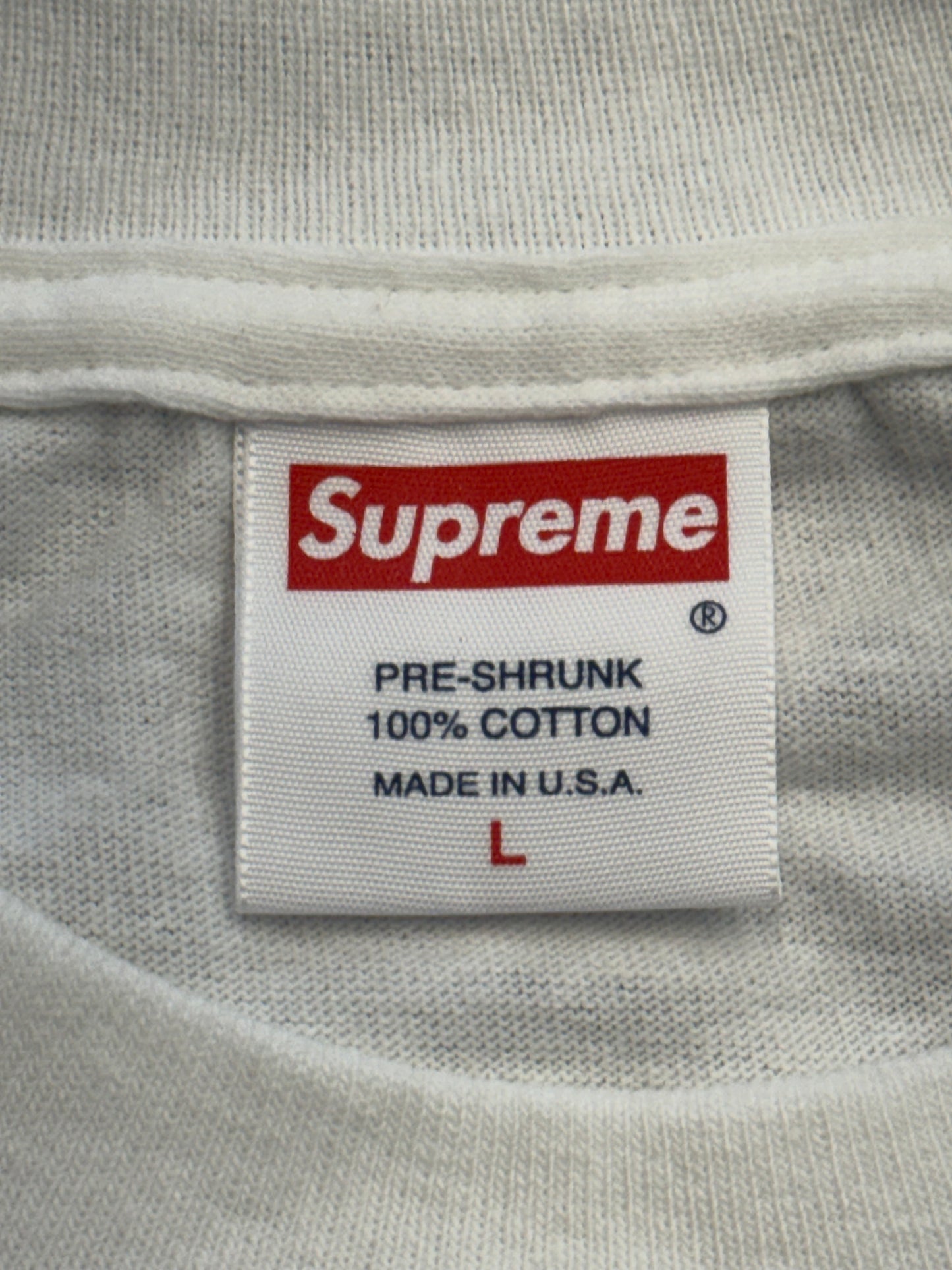 2004 SUPREME NYC 10TH ANNIVERSARY KATE MOSS BOX LOGO TEE