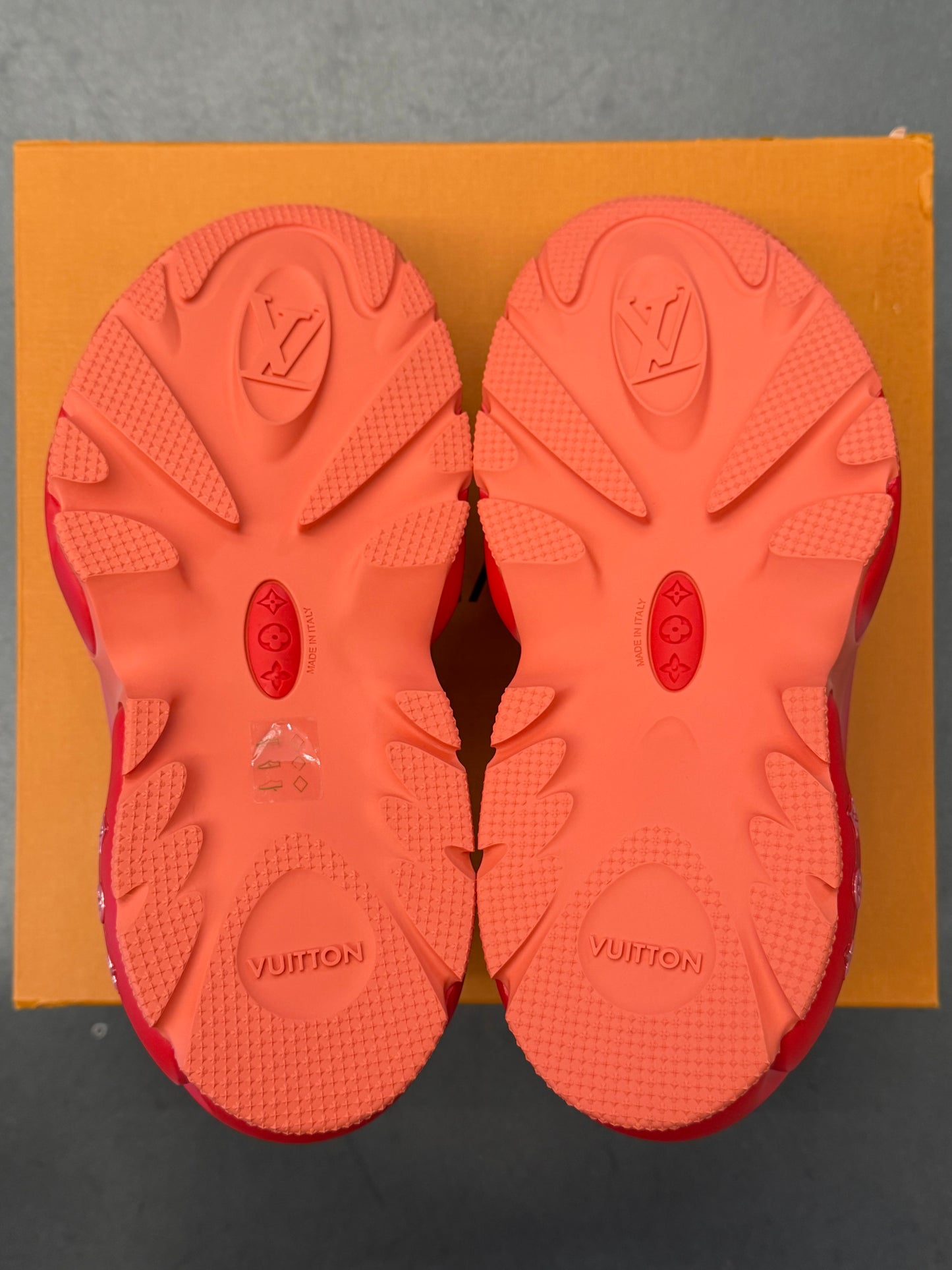 LOUIS VUITTON SHARK CLOG - RED (W/ BOX)