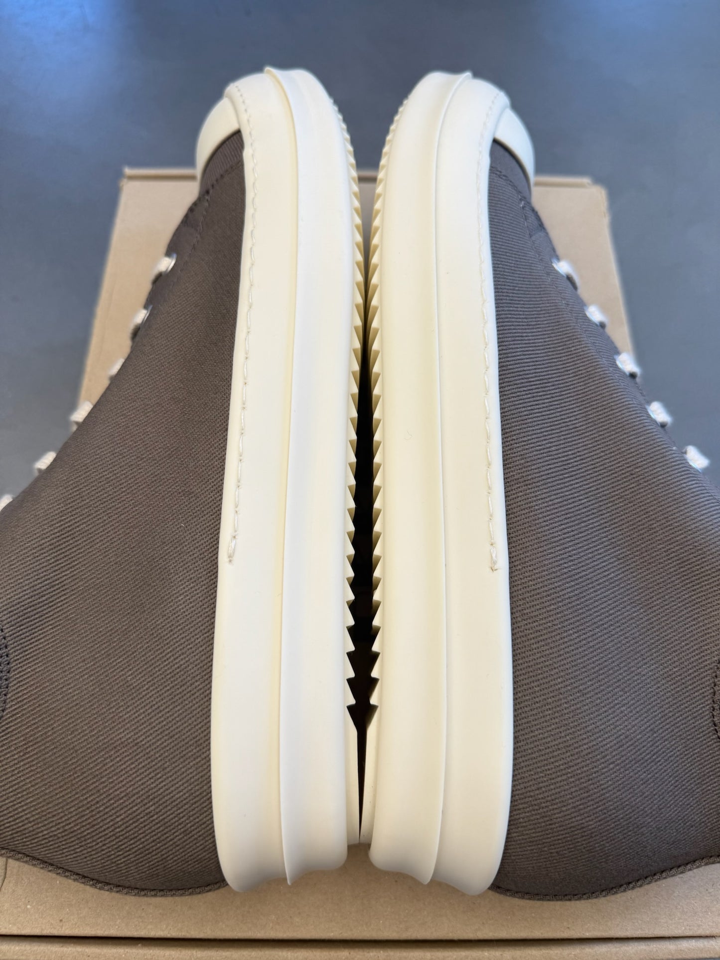 RICK OWENS DRKSHDW RAMONE SNEAKERS LOW DUST