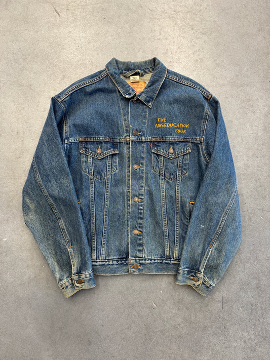 1999 LAURYN HILL THE MISEDUCATION WORLD TOUR LEVI'S DENIM JACKET