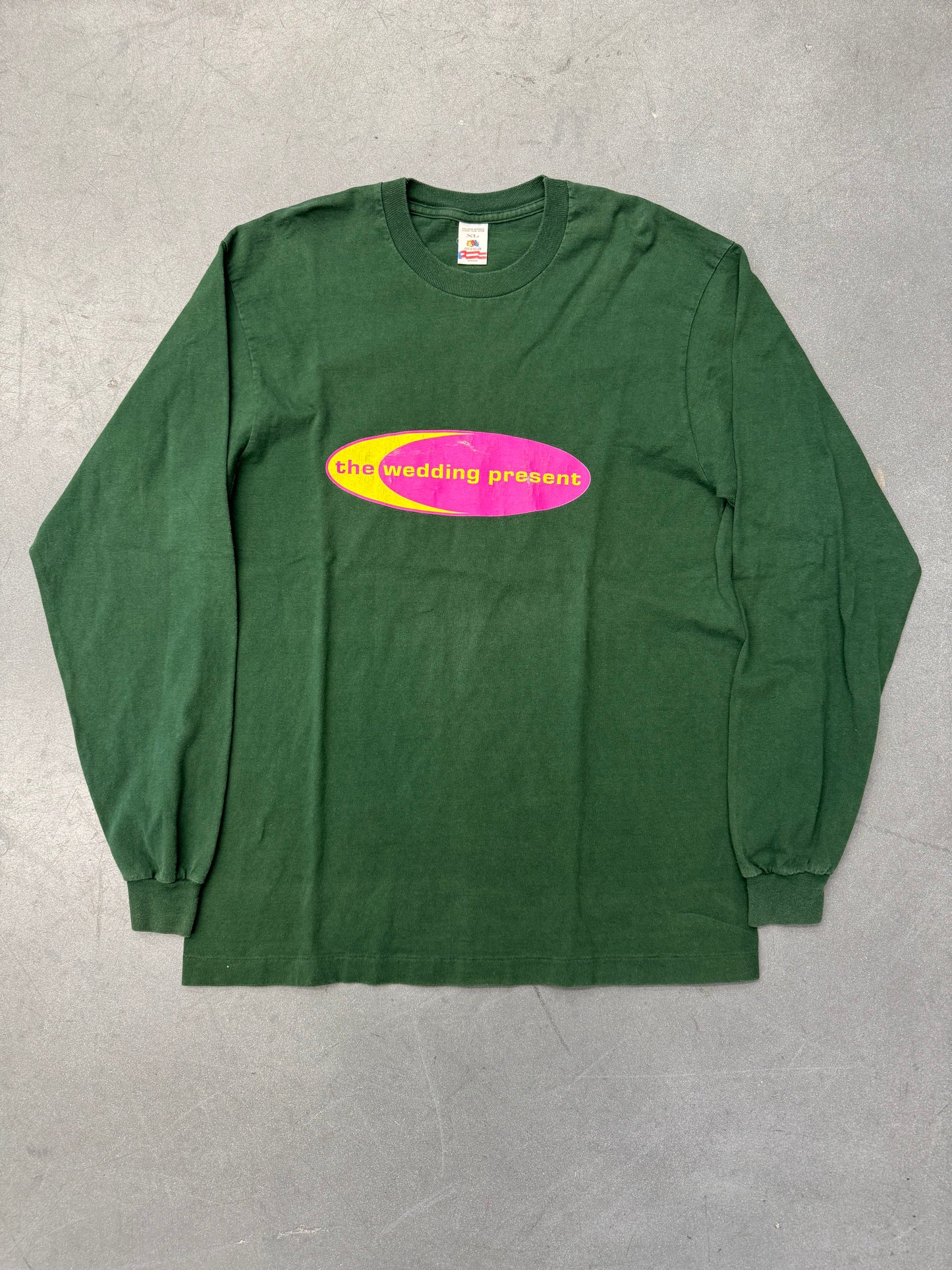 1994 THE WEDDING PRESNT WATUSI PUNK ROCK LS BAND TEE (FOTL TAG)