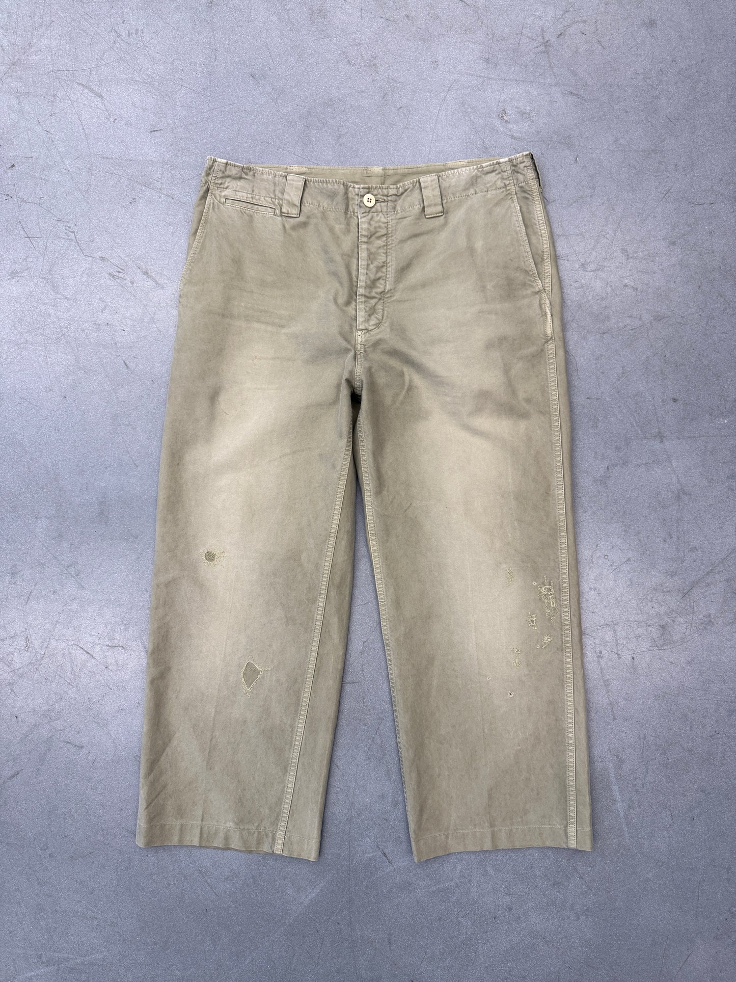 VISVIM REPAIRED CHINO PANT - FIELD