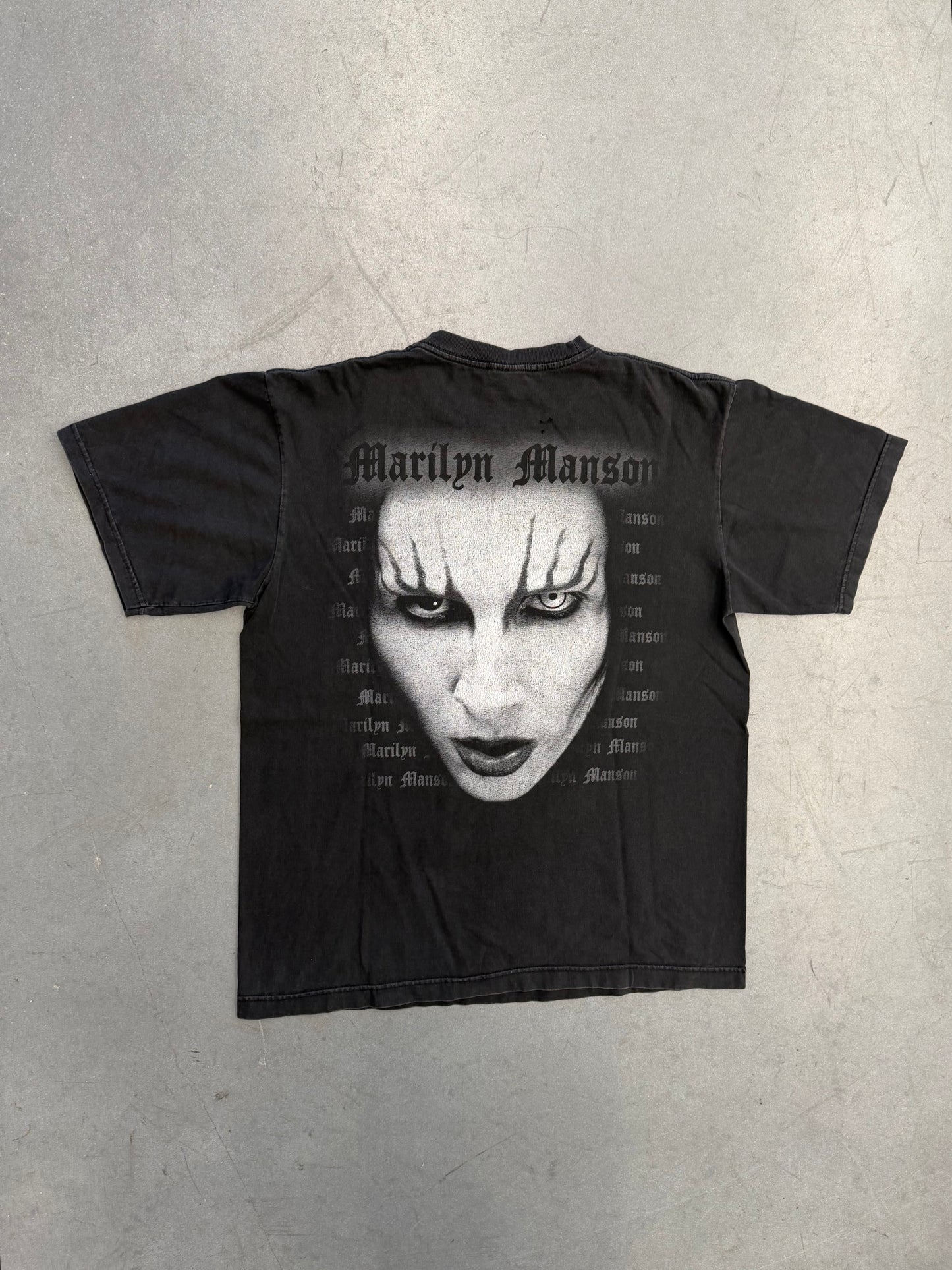 1999 MARILYN MANSON BIG FACE TEE (HEAVY METAL TAG)