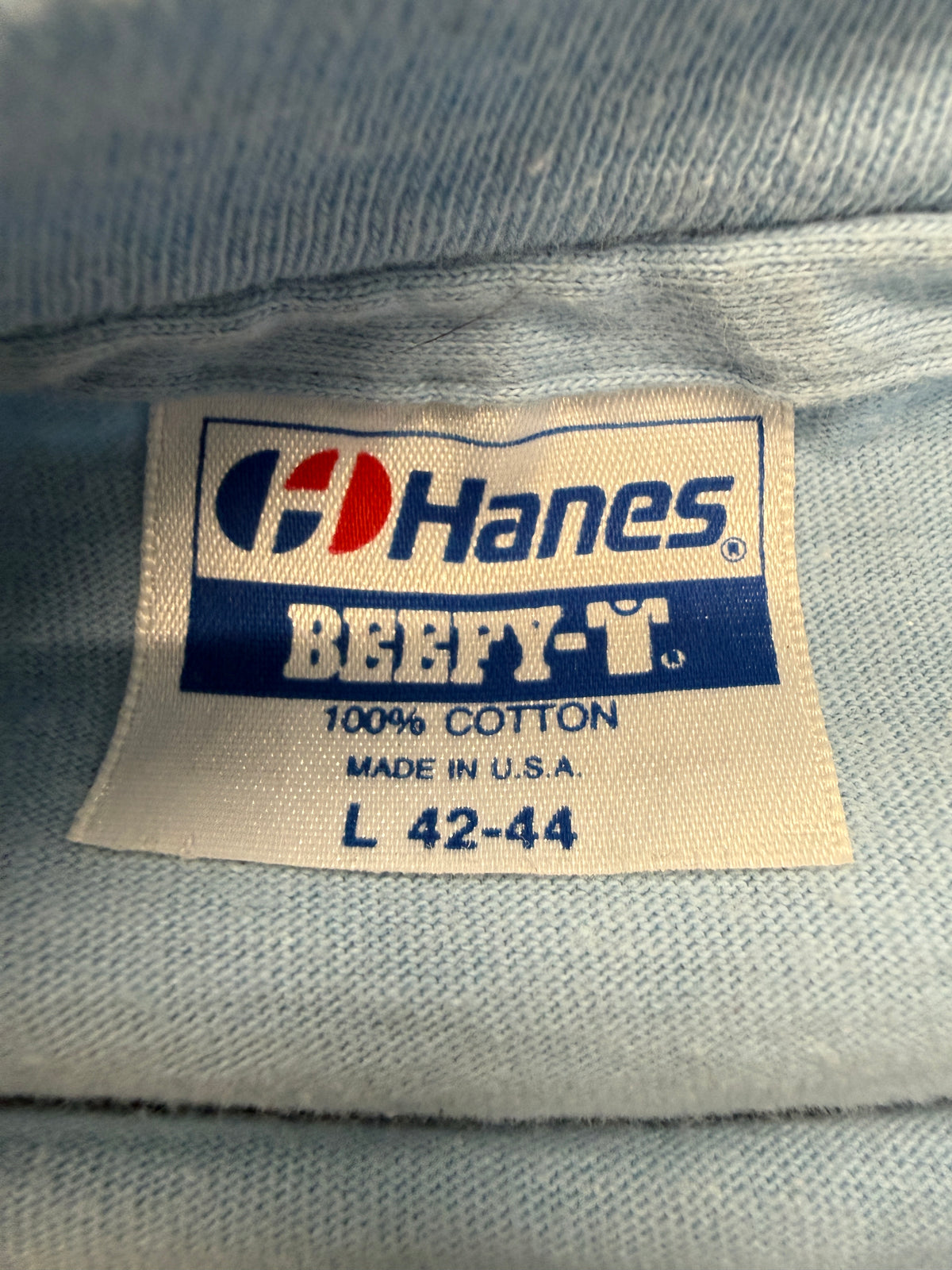 80'S LOVE ANIMALS DON'T EAT THEM LONGSLEEVE TEE (HANES TAG)