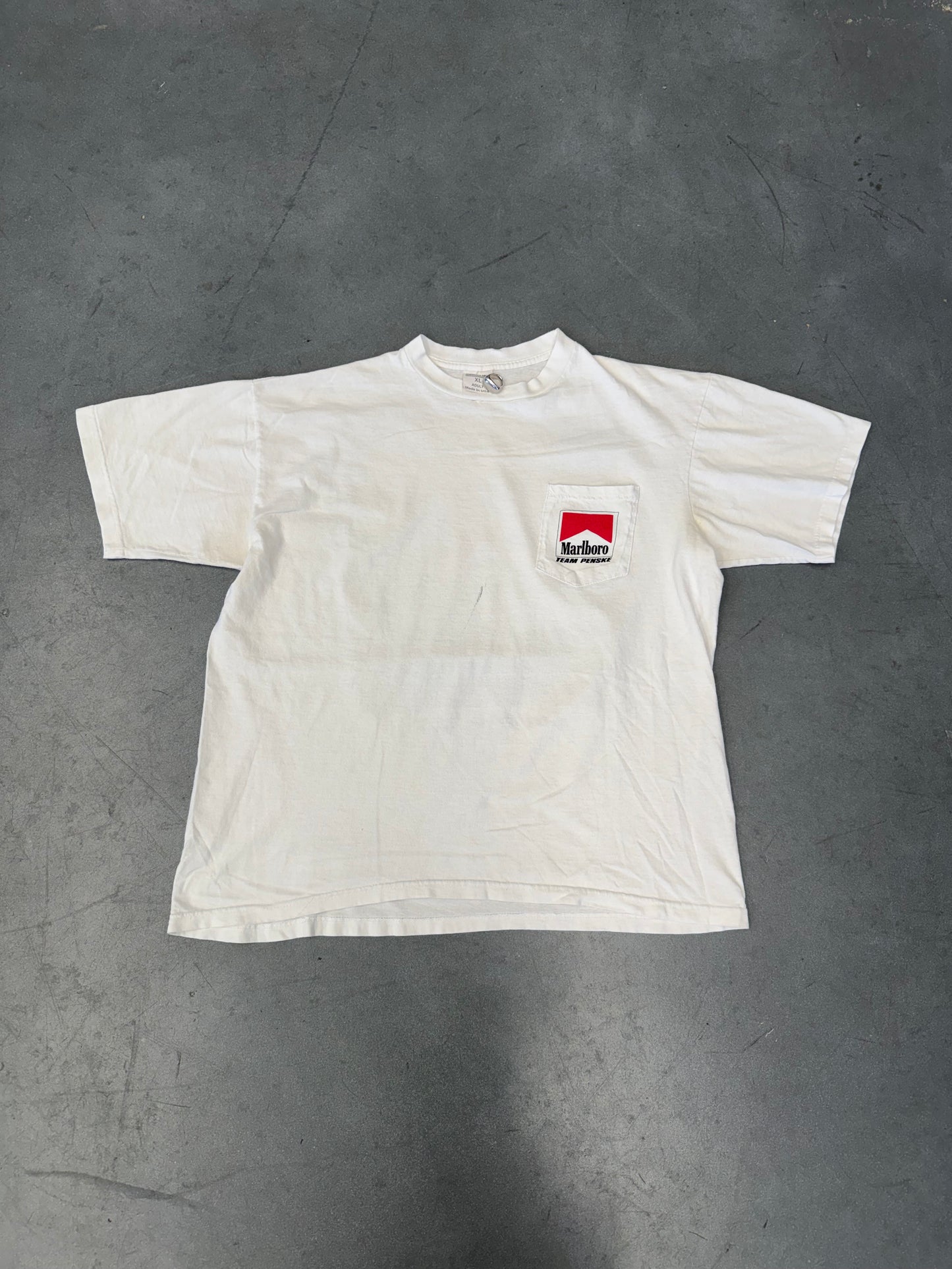 1995 MARLBORO TEAM PENSKE LOUDON POCKET TEE (AMERICAN BORN TAG)