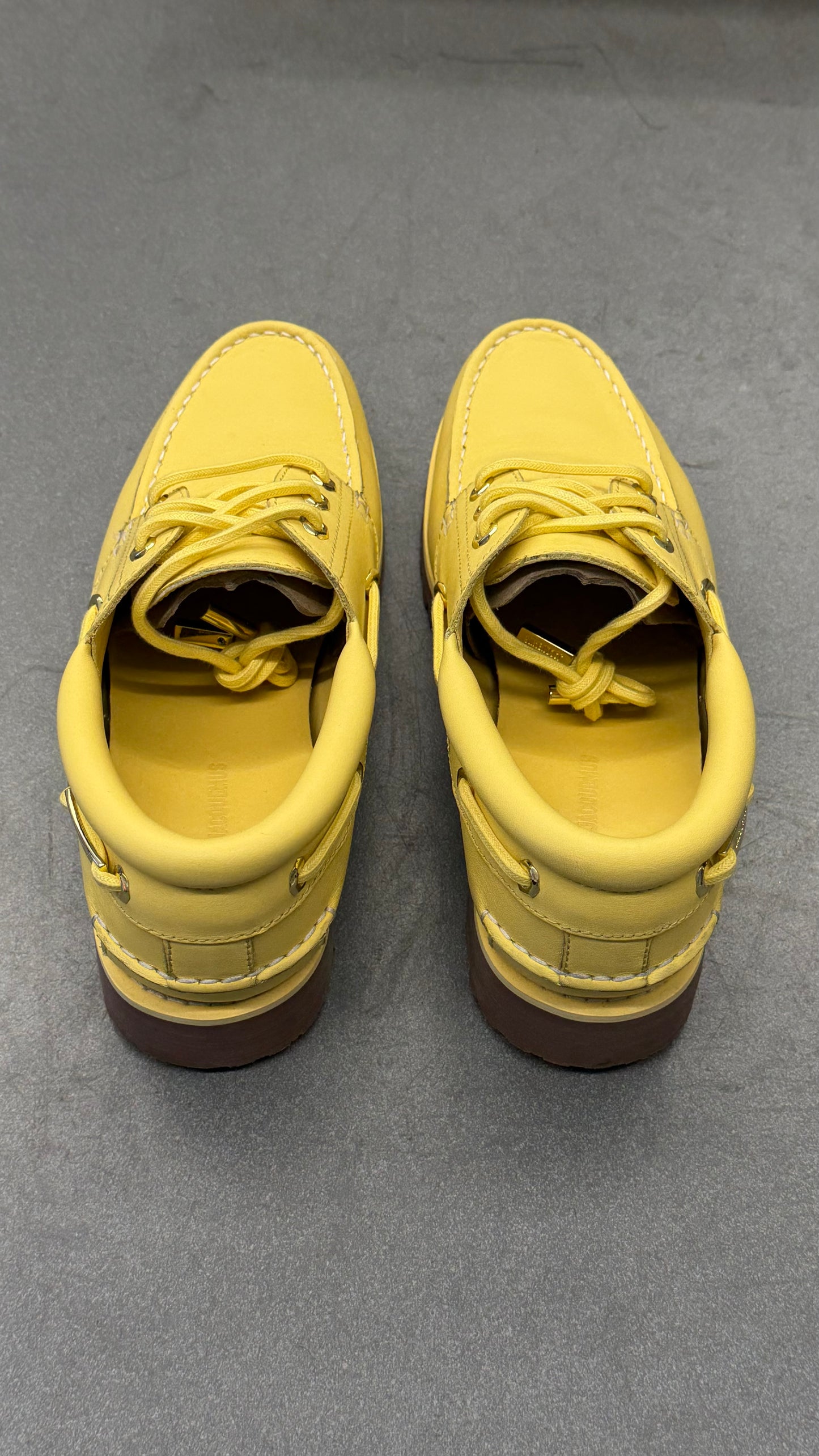2025 TIMBERLAND 3-EYE CLASSIC LUG BOAT SHOE JACQUEMUS LA BATEAU (W/BOX)