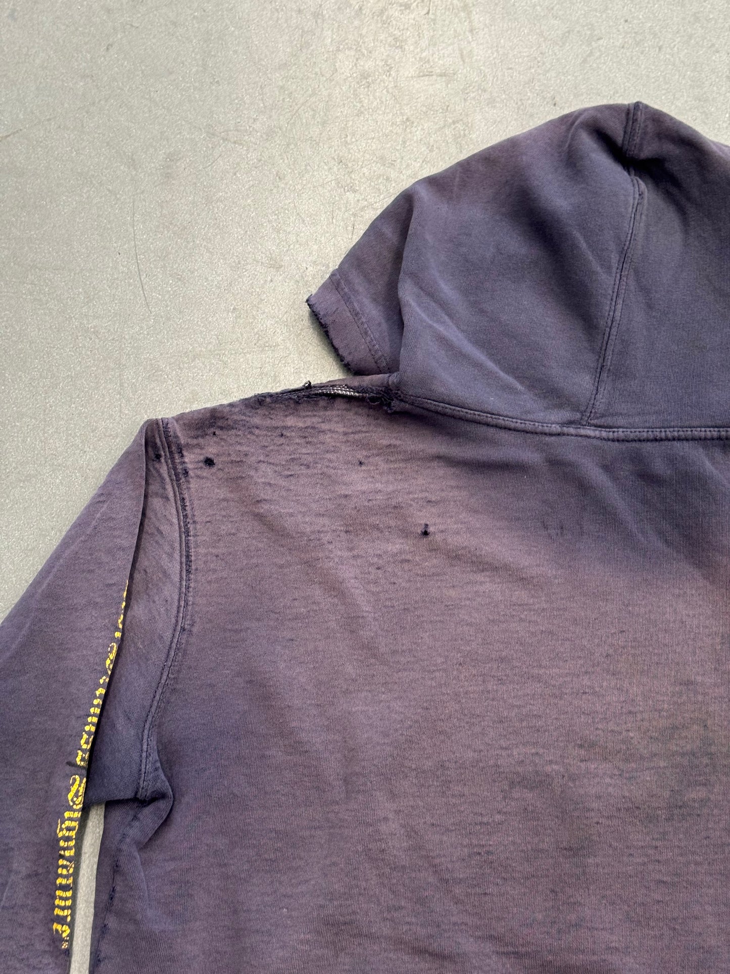 Y2K LEVI STRAUSS SIGNATURE DISTRESSED PULLOVER HOODIE