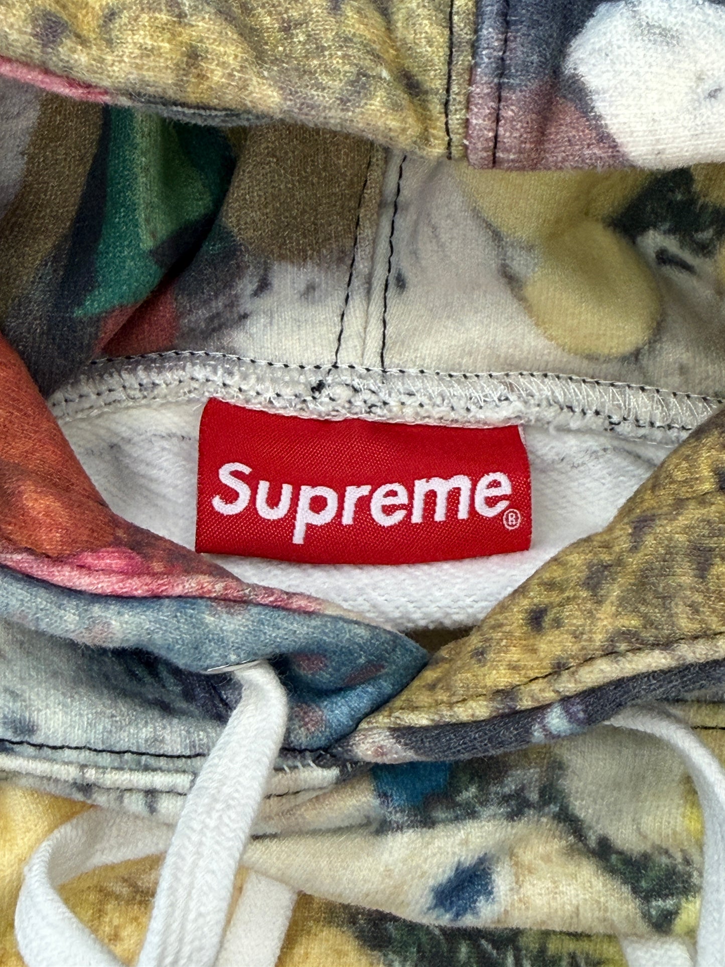 FW18 SUPREME MIKE KELLEY MORE LOVE HOURS THAN CAN EVER BE REPAID HOODED SWEATSHIRT