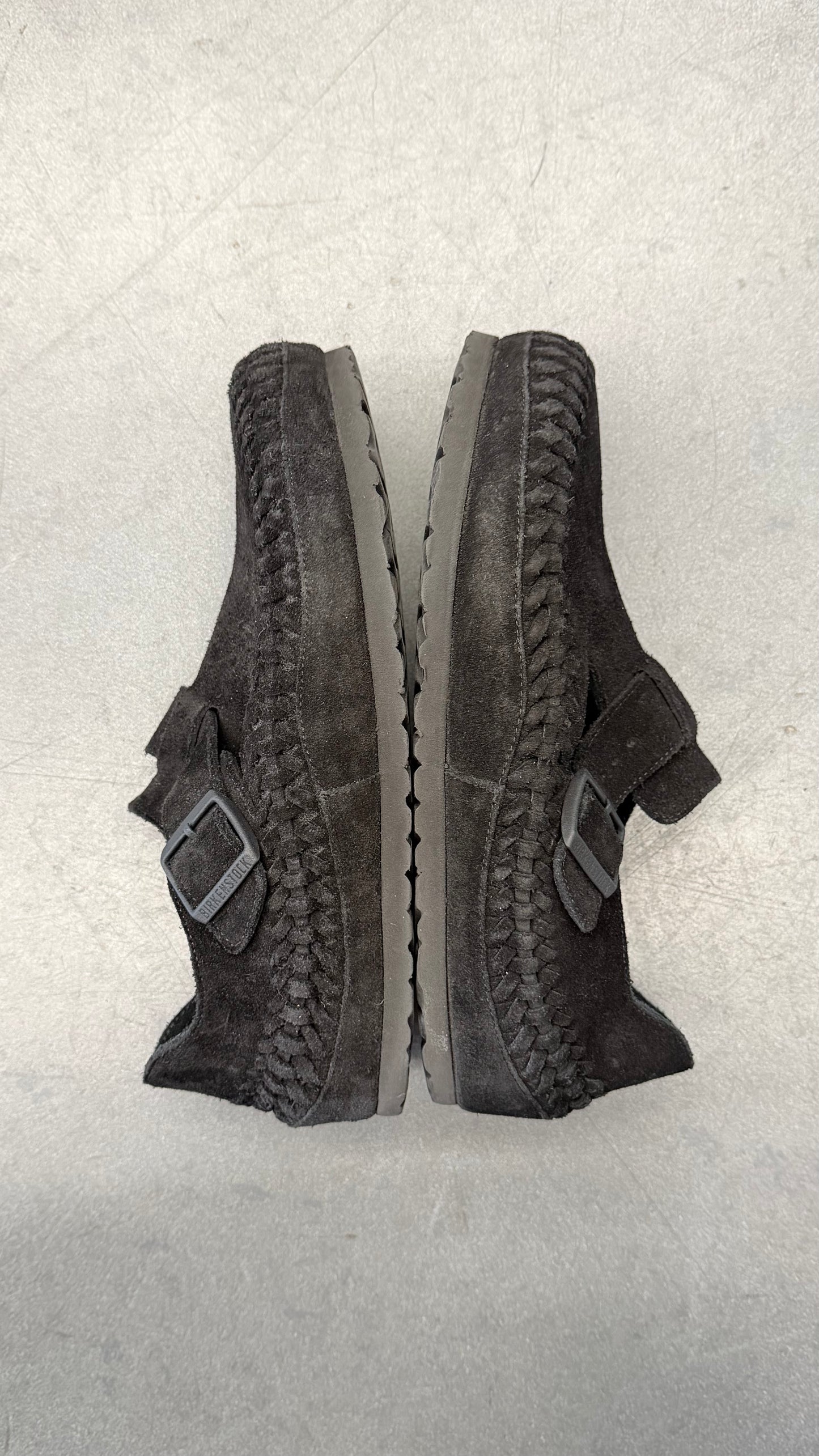 KITH BIRKENSTOCK LONDON BRAIDED - BLACK (W/BOX)