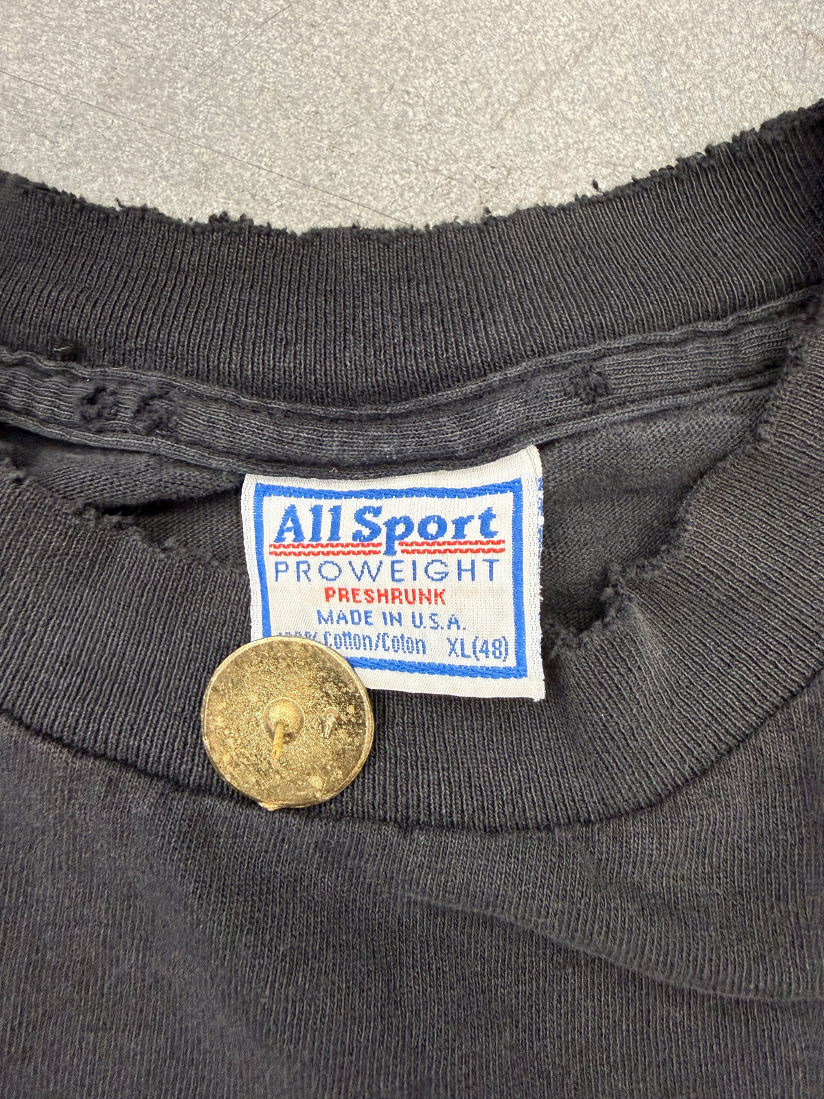 1995 NINE INCH NAILS ERASER TEE (ALL SPORT TAG)