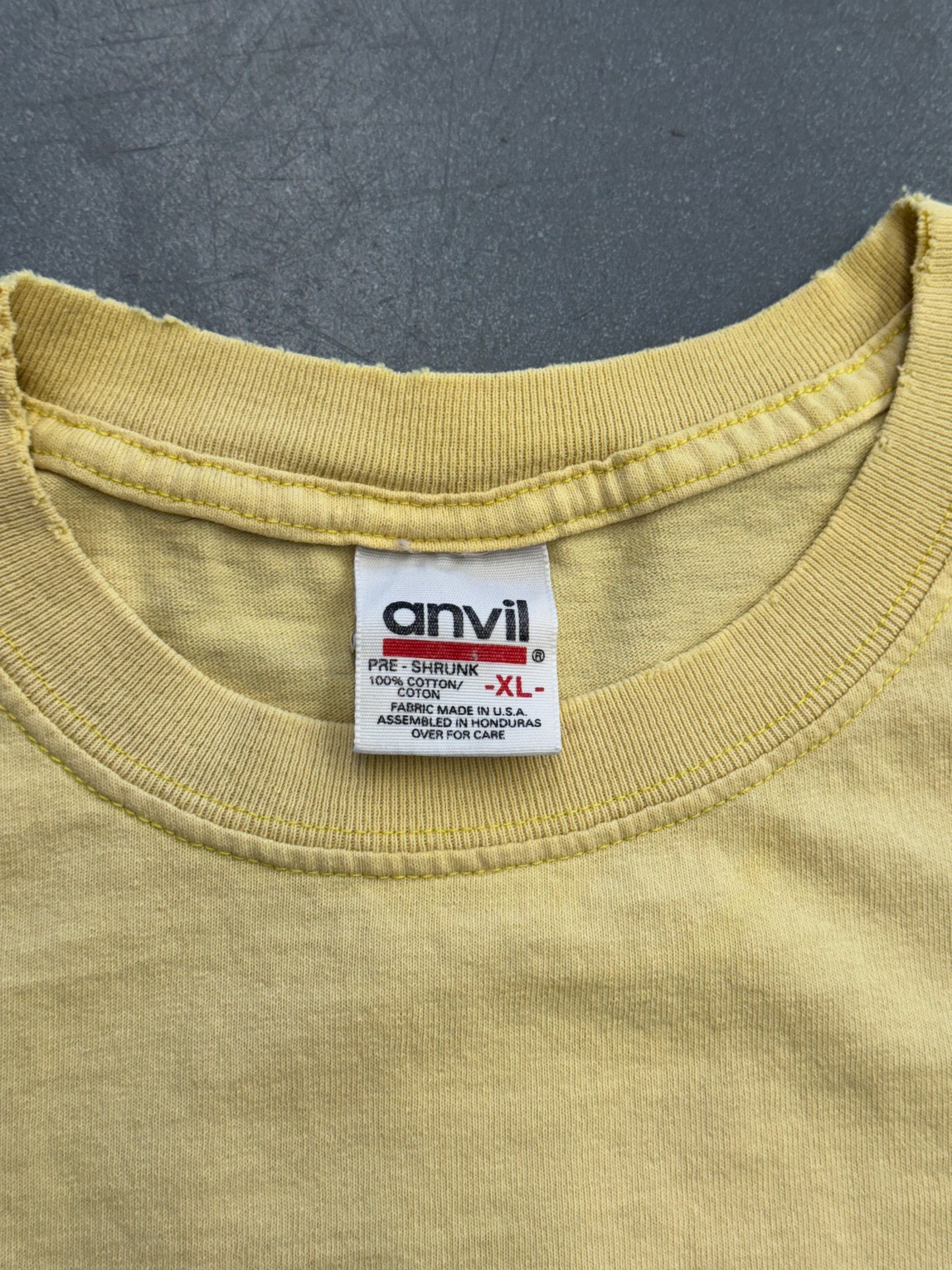 90S BLINK-182 "CRAPPY SINCE 1992" MULLET TEE (ANVIL TAG)
