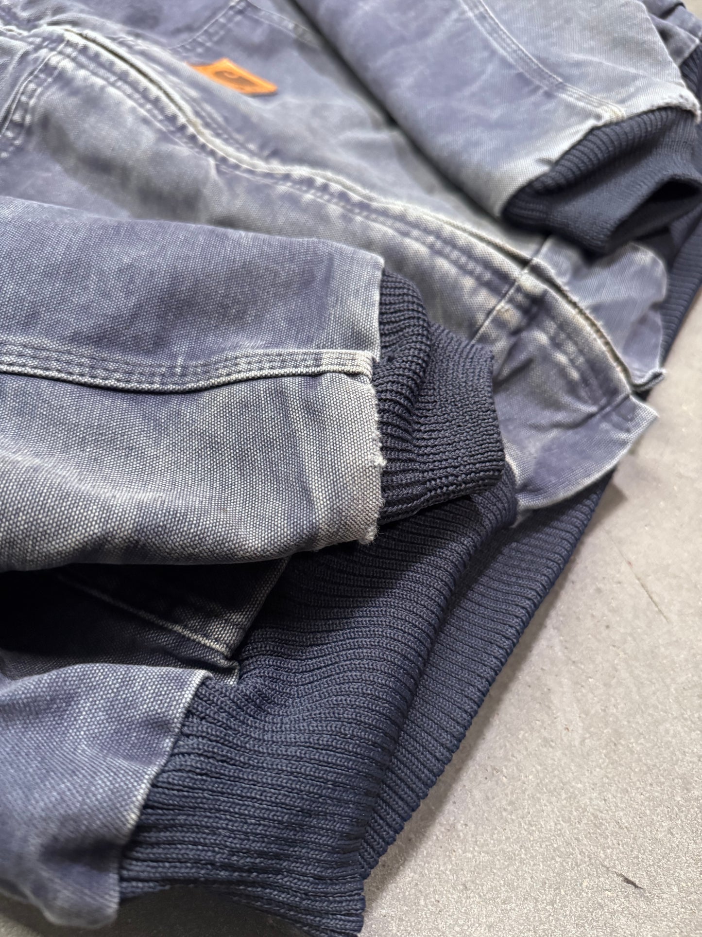 2000'S CARHARTT INSULATED CANVAS HOODIE - NAVY (37620 XL)