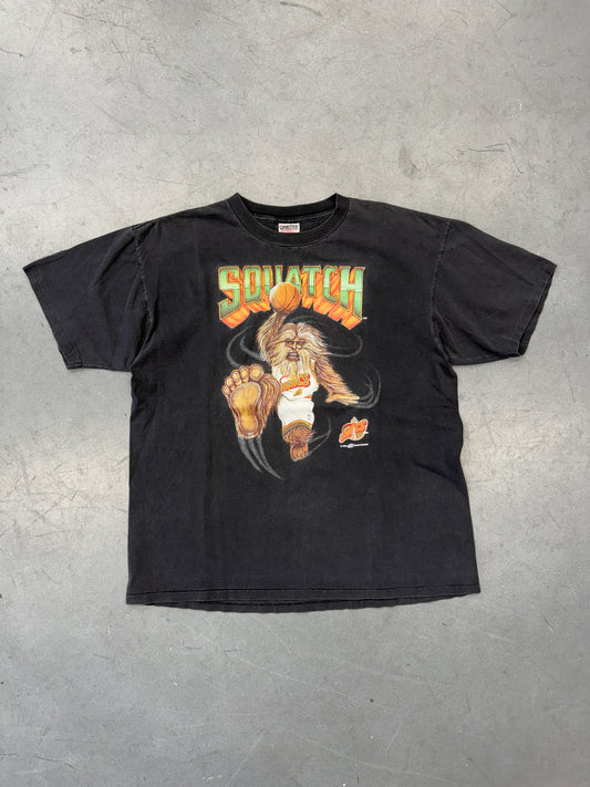 1996 SEATTLE SUPERSONICS SQUATCH TEE (ONEITA TAG)