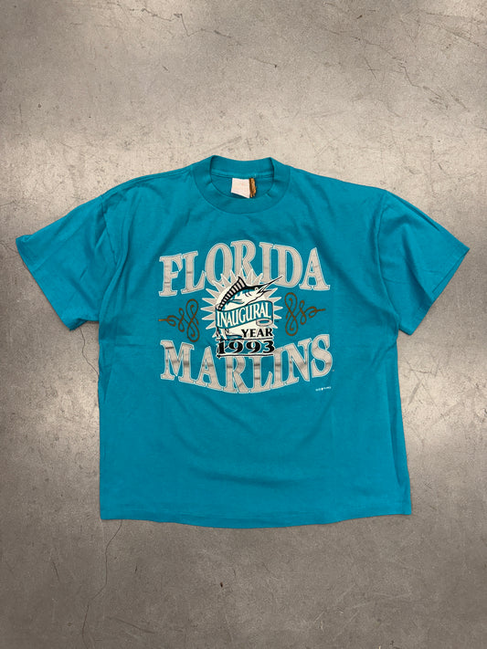 1993 FLORIDA MARLINS INAUGURAL TEE (SPECTATOR SPORTSWEAR TAG)