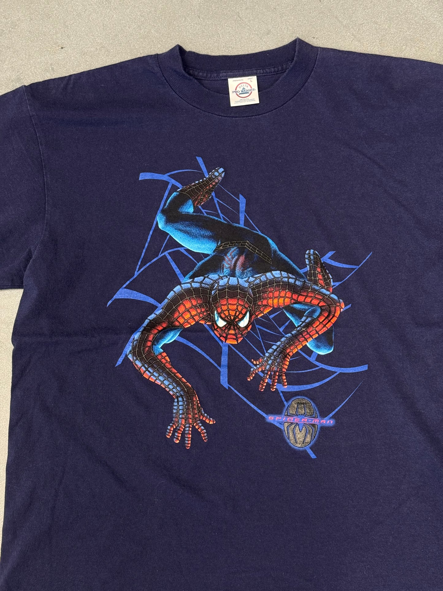 2000S MARVEL SPIDERMAN 3D PRINT TEE (DELTA TAG)