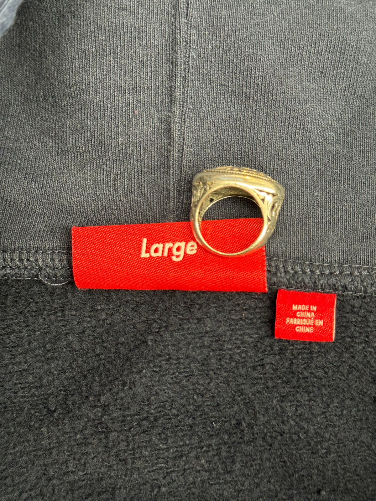 FW26 SUPREME LARRY CLARK ZIP UP HOODED SWEATSHIRT