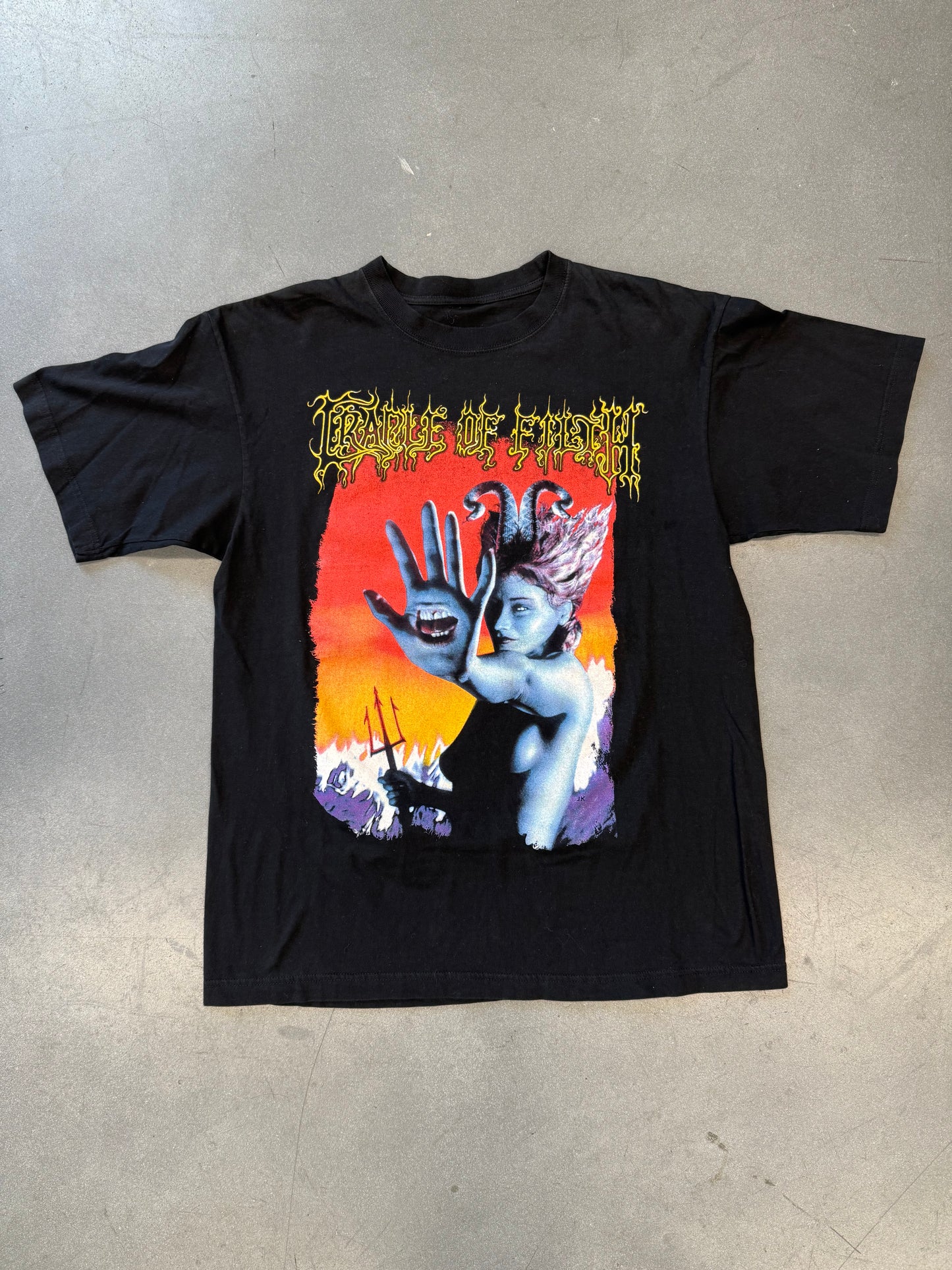 2000 CRADLE OF FILTH SPEAK TO THE HAND TEE (PULLED TAG)