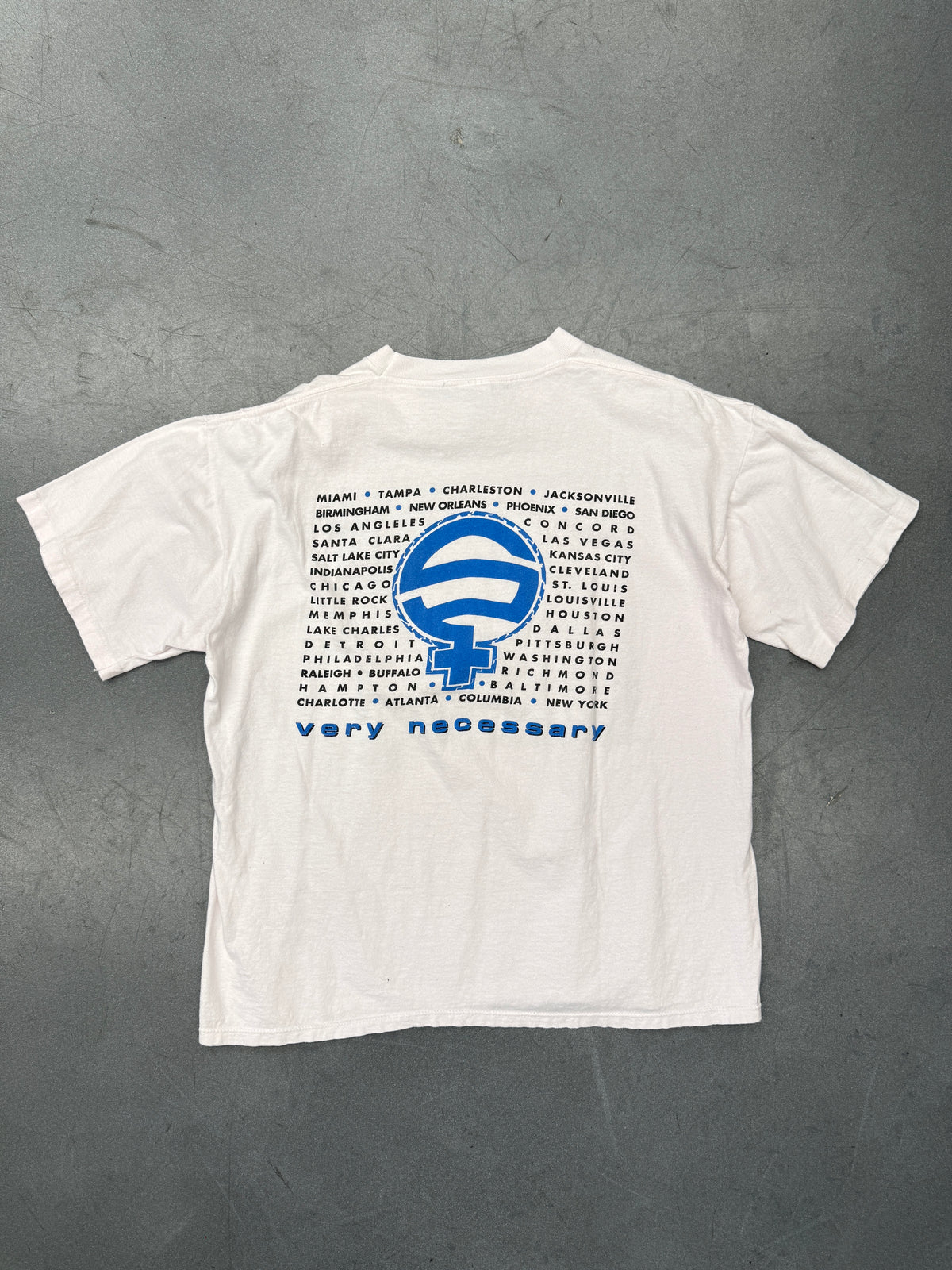 1994 SALT 'N' PEPA VERY NECESSARY TEE (GEM TAG)