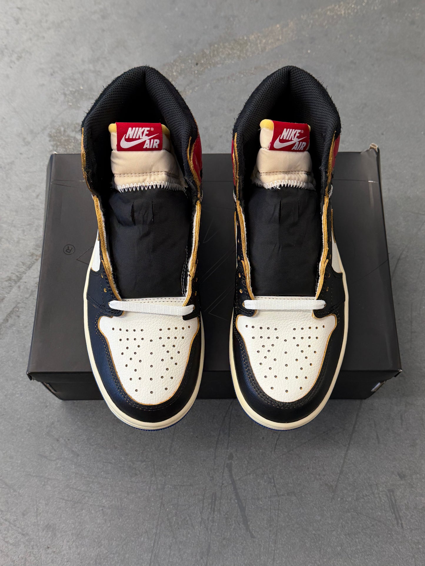 2026 JORDAN 1 RETRO HIGH OG SP FRAGMENT X UNION LA VARSITY RED SPORT ROYAL (W/BOX)