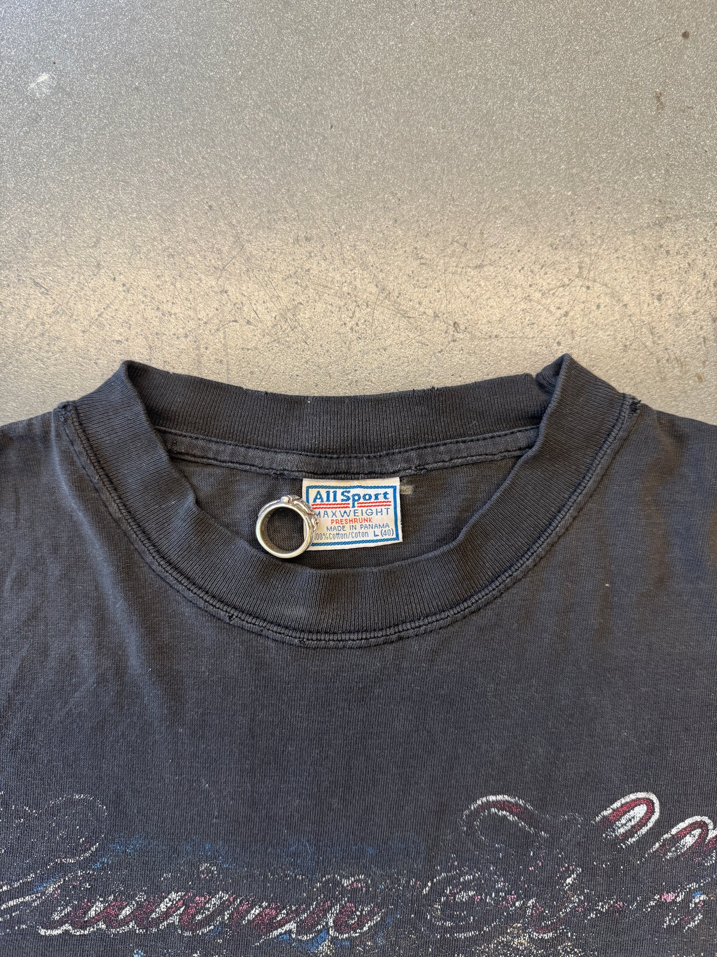 90'S LAURYN HILL DOO WOP (THAT THING) SMOKED RAP TEE (ALL SPORT TAG)