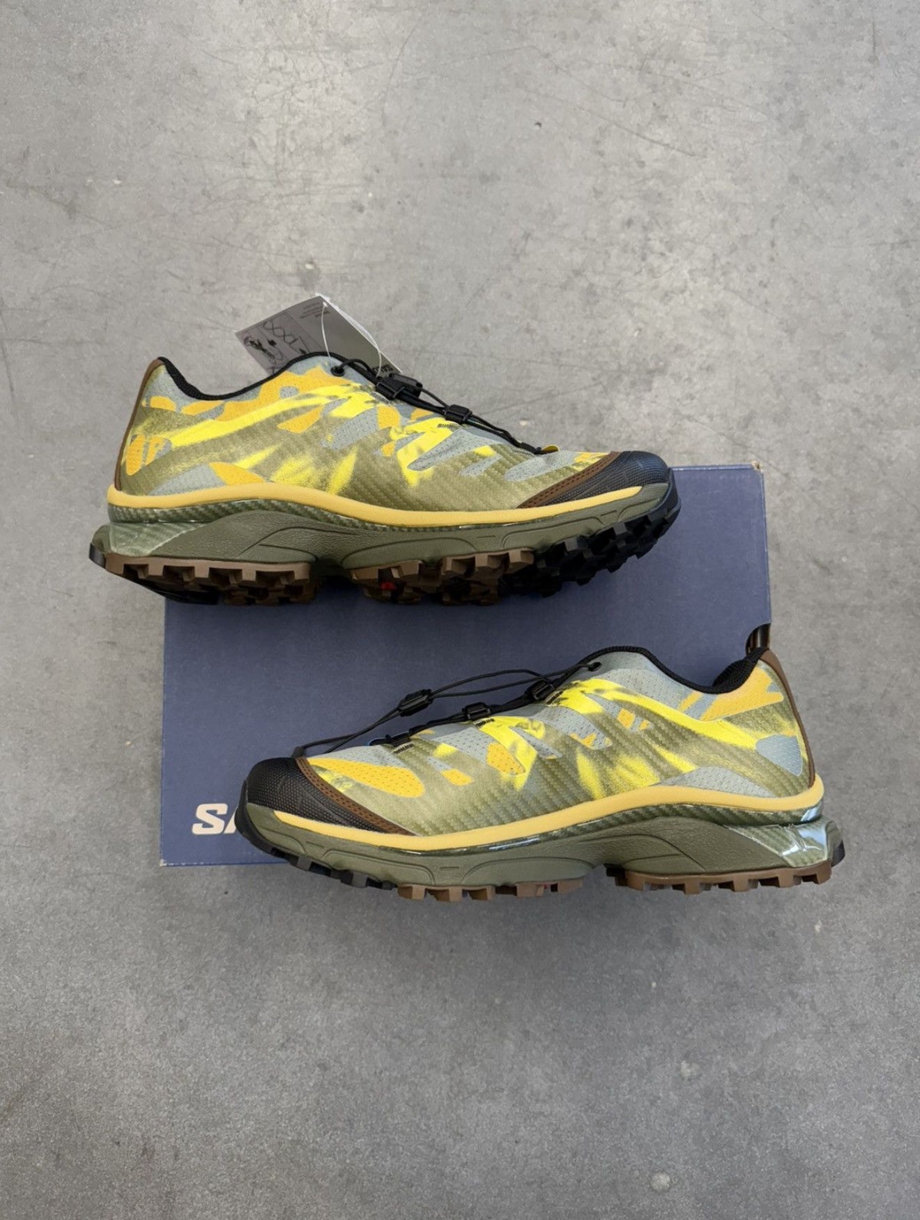 2023 SIZE 10 SALOMON XT-4 OG DEKMANTEL MICHAEL WILLIS AMSTERDAM FOREST (NEW WITH BOX)