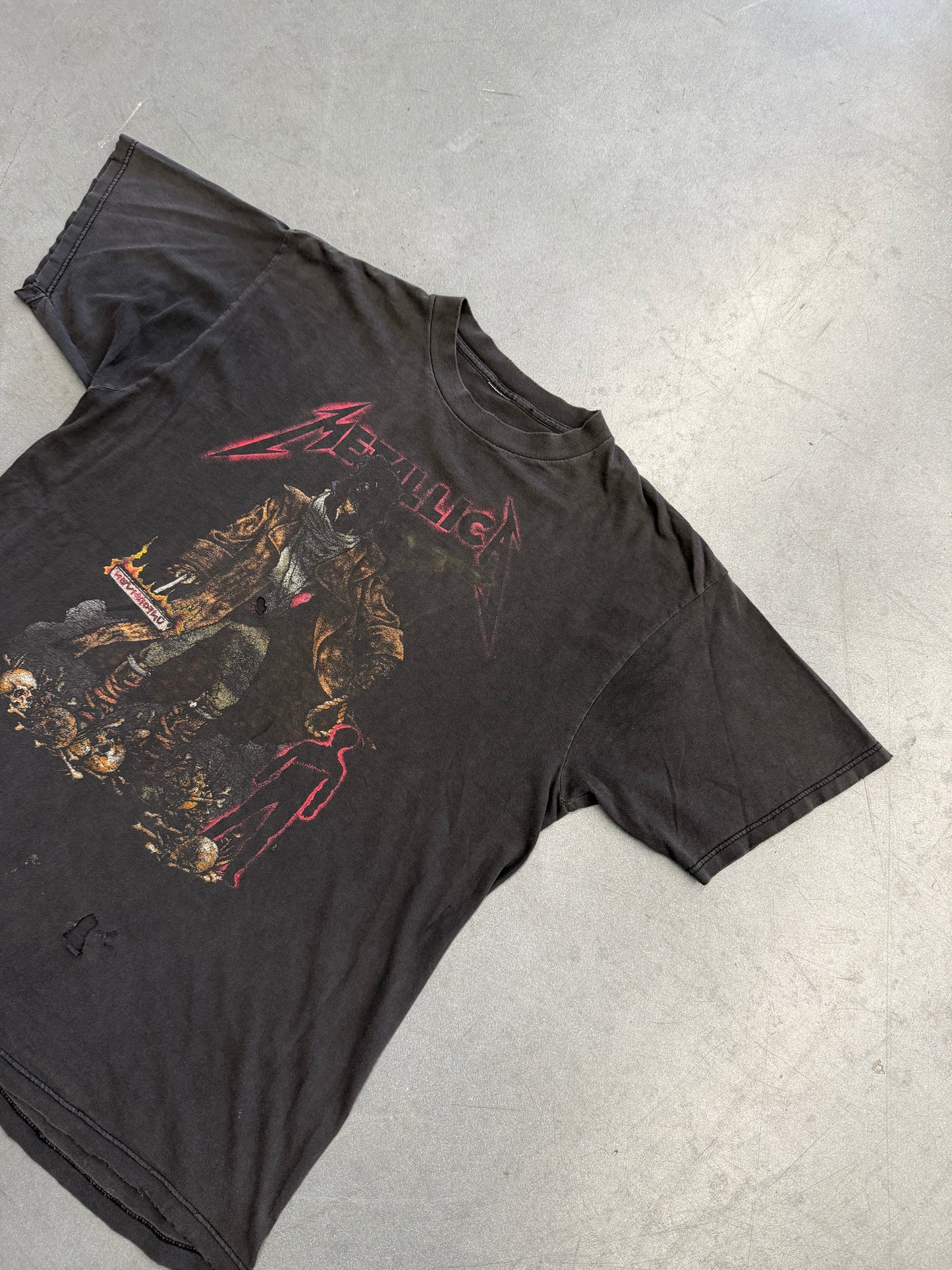 90S METALLICA UNFORGIVEN PROMO TEE (PULLED TAG)