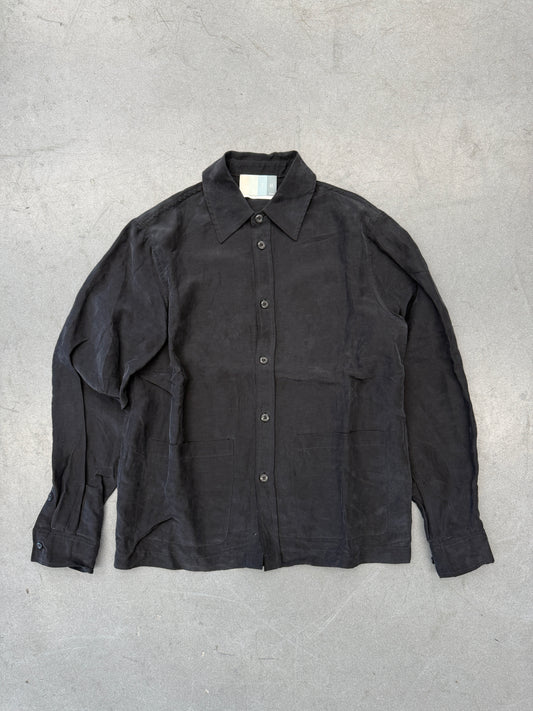SS23 KITH CUPRO LONG SLEEVE BUTTON UP SHIRT