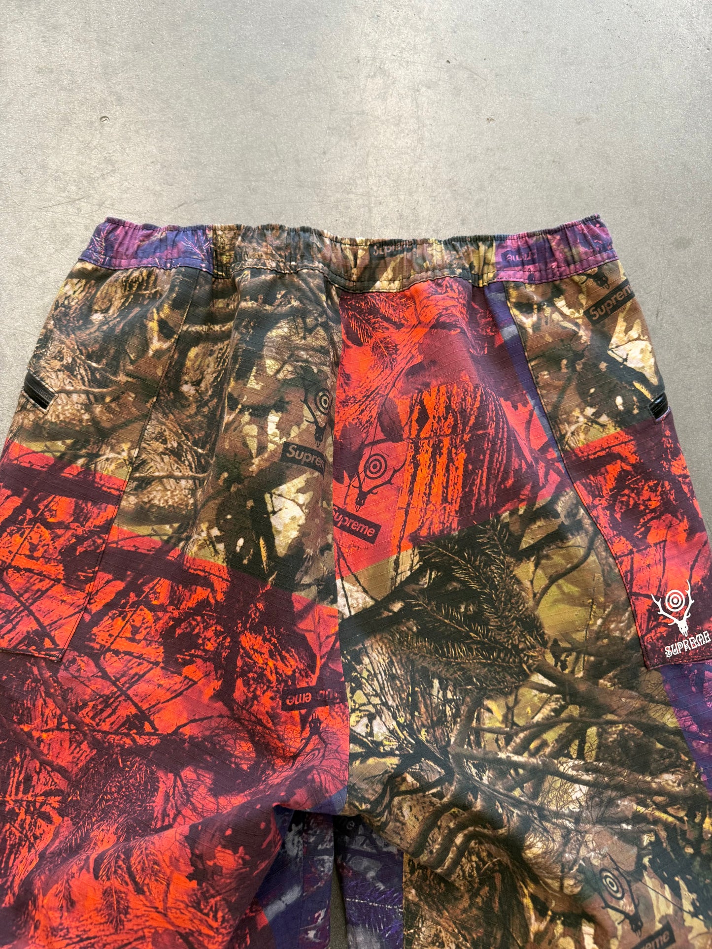 SS21 SUPREME SOUTH2 WEST8 RIVER TREK CONVERTABLE PANTS CAMO