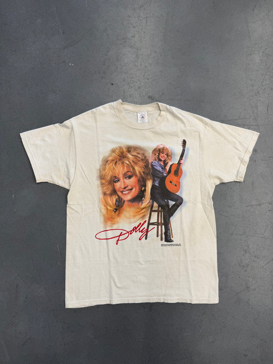 1998 DOLLY PARTON DOLLYWOOD SIGNATURE TEE (DELTA TAG)