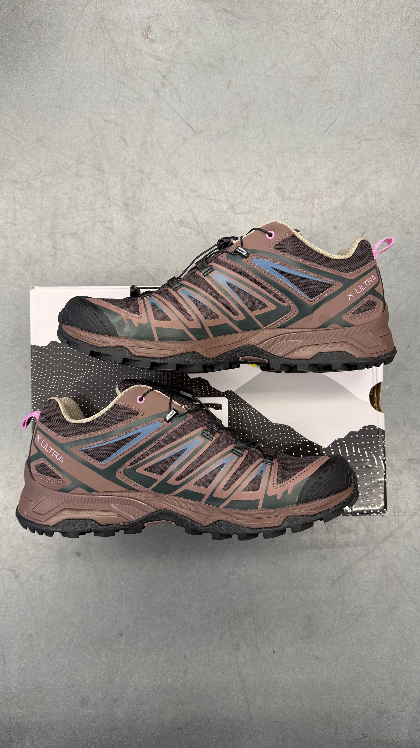 2021 SALOMON X BETTER GIFT SHOP X ULTRA 3 GORE-TEX - SHALE PEPPERCORN (W/BOX)