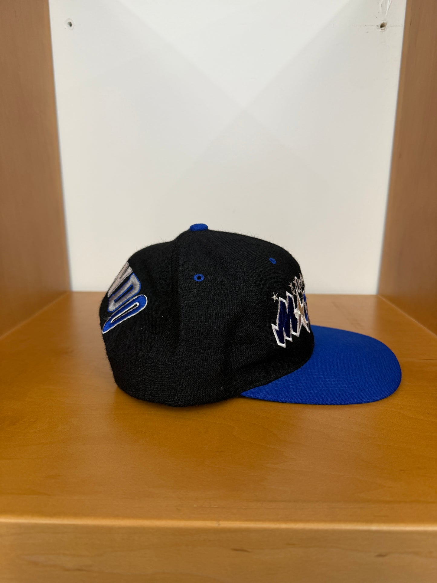 90'S ORLANDO MAGIC SNAPBACK - BLUE/BLACK (GROSSMAN CAP CO. TAG)