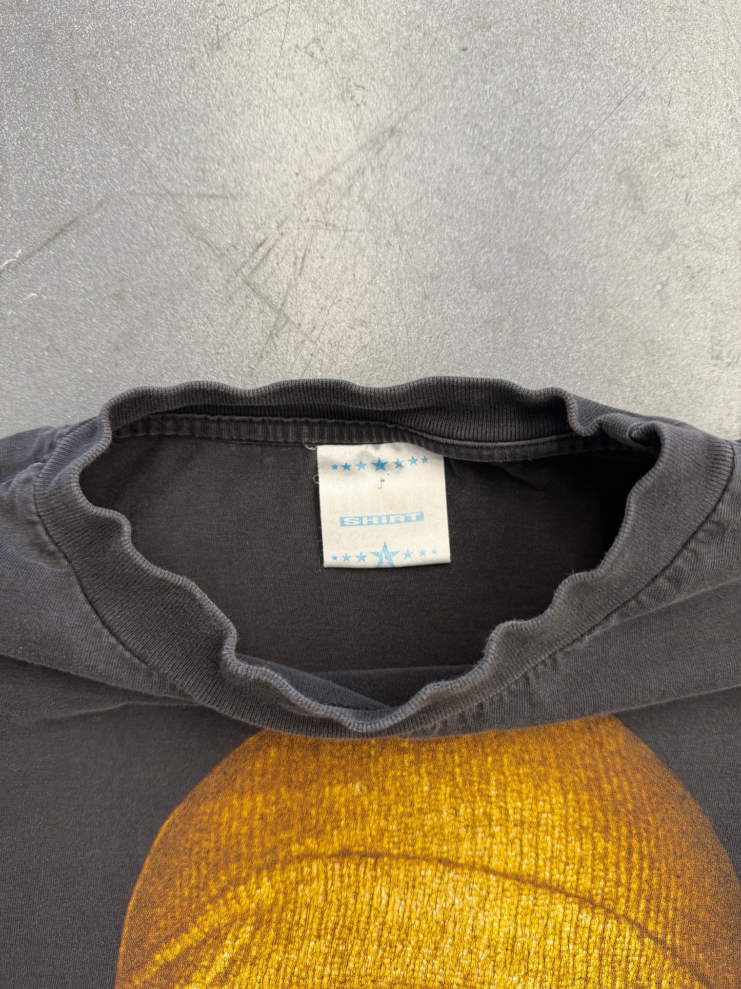 Y2K EMINEM BIG YELLOW FACE TEE (LIBERTEE TAG)