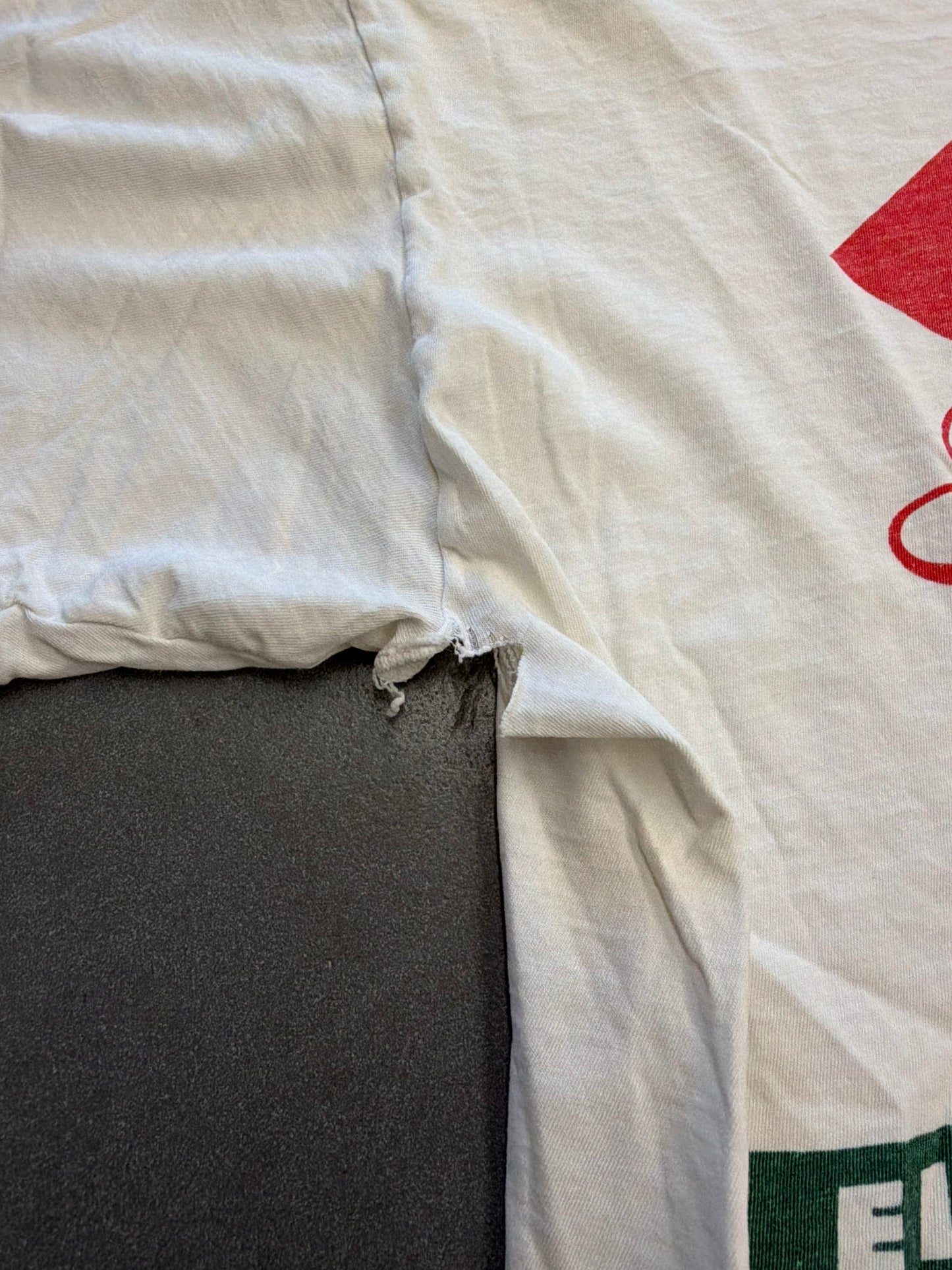 90S CERVEZA PILSER EL SABOR ORIGINAL DISTRESSED TEE (PULLED TAG)