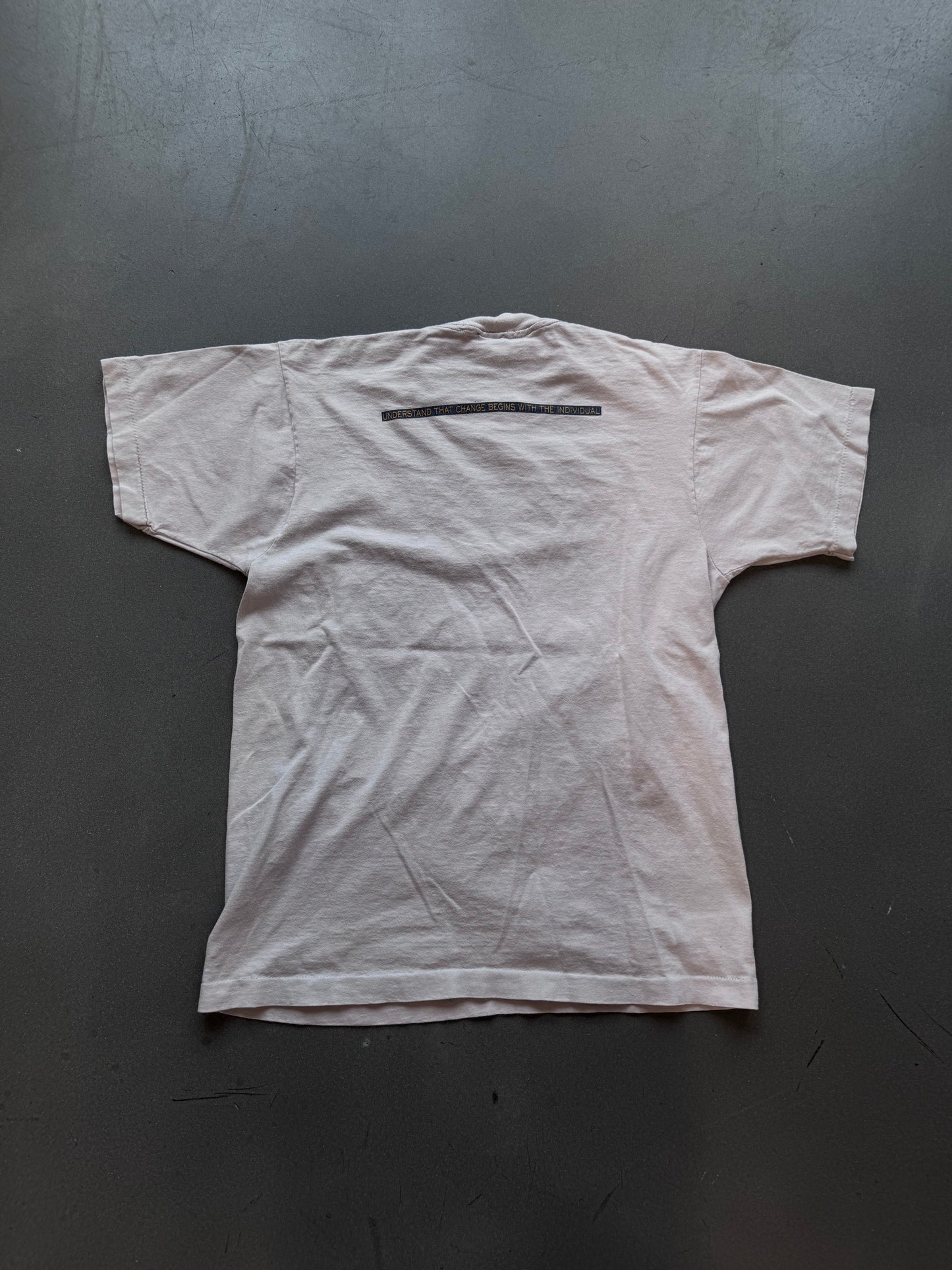 1989 R.E.M. GREEN WORLD TOUR TEE (FOTL TAG)