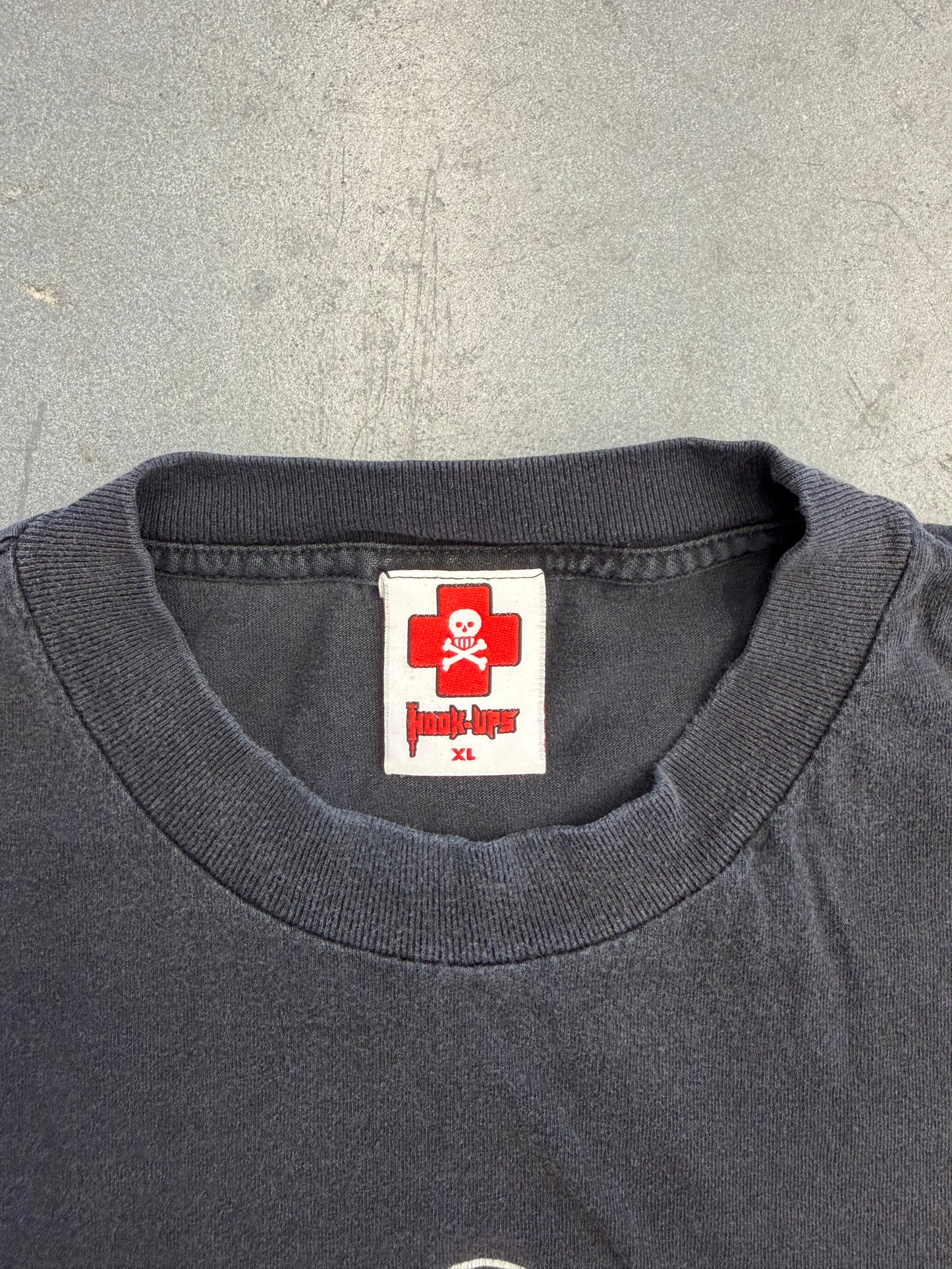 1997 HOOK-UPS 357 TEE (WHITE/RED TAG)