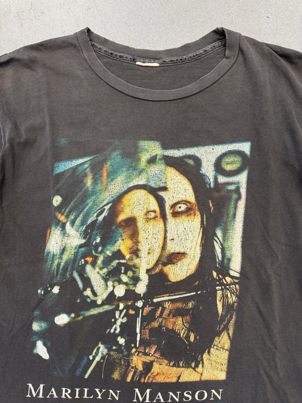 MARILYN MANSON BEAUTIFUL PEOPLE FADED TEE (PULLED TAG)