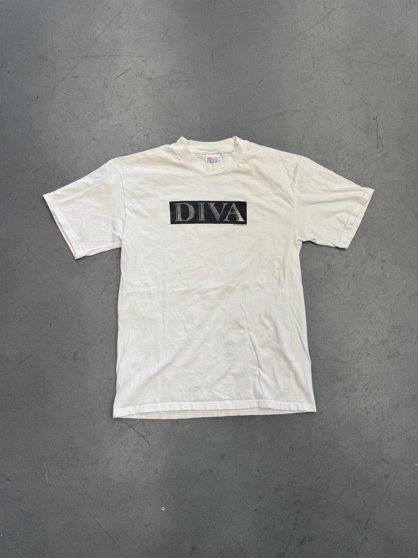 1995 DON'T PANIC! "DIVA" TEE (HANES TAG)