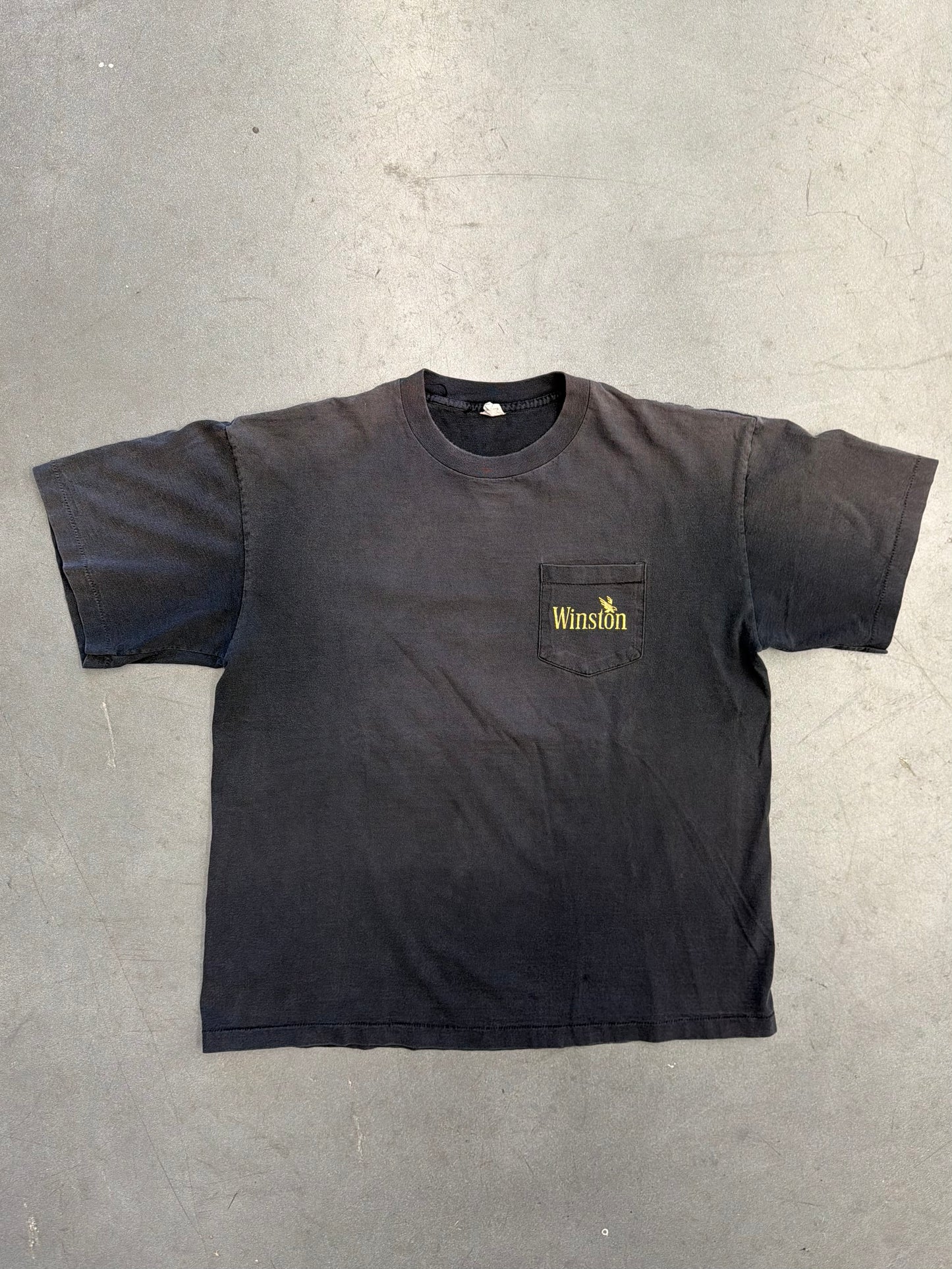 90'S WINSTON EAGLE POCKET MULLET TEE (WINSTON TAG)