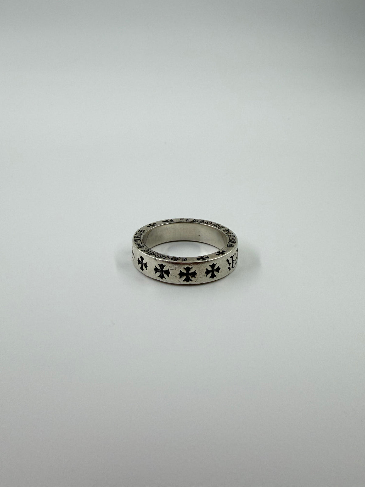 CHROME HEARTS CH FOREVER SPACER SILVER RING (11.5)