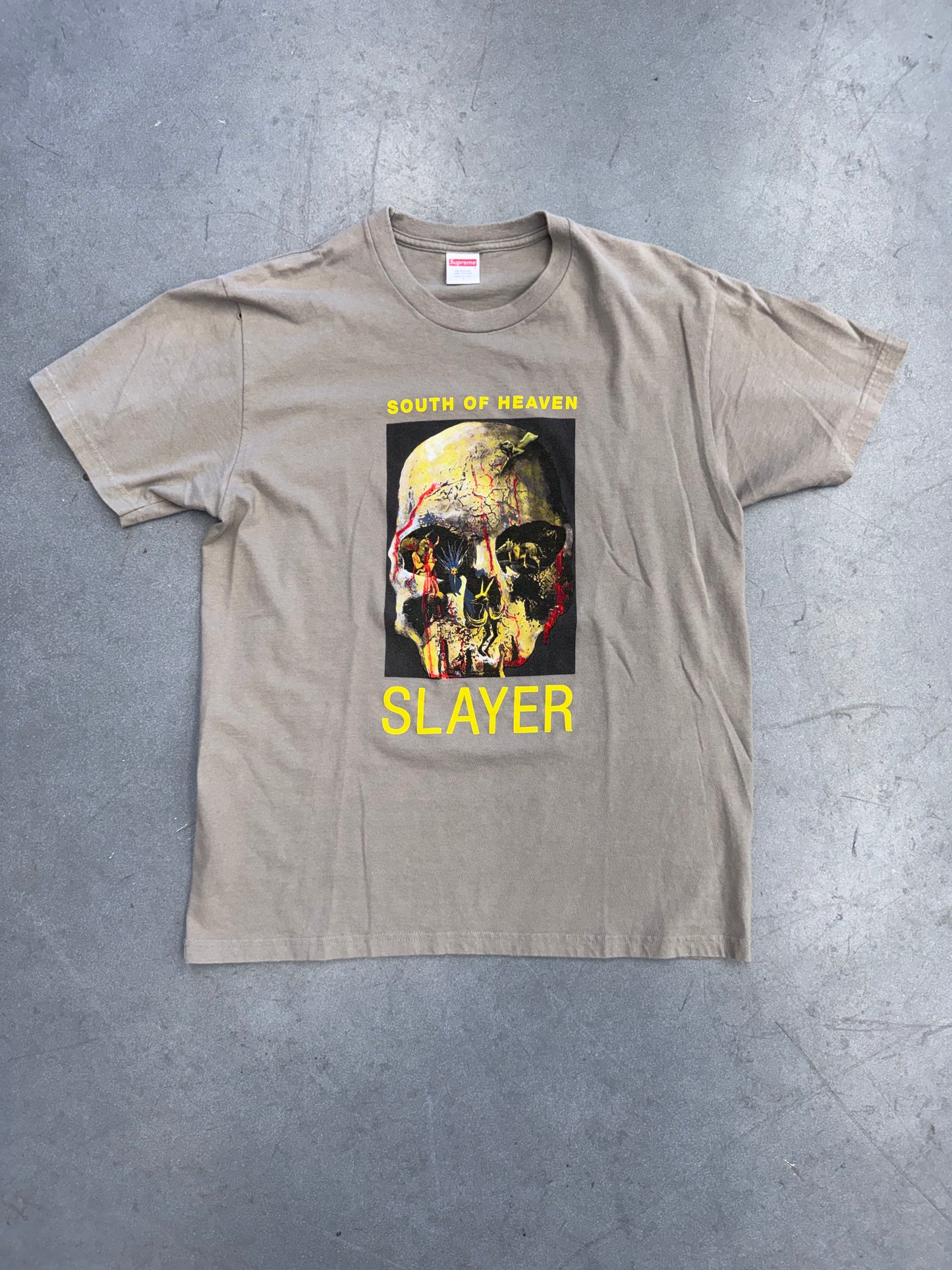 FW16 SUPREME SLAYER SOUTH OF HEAVEN TEE