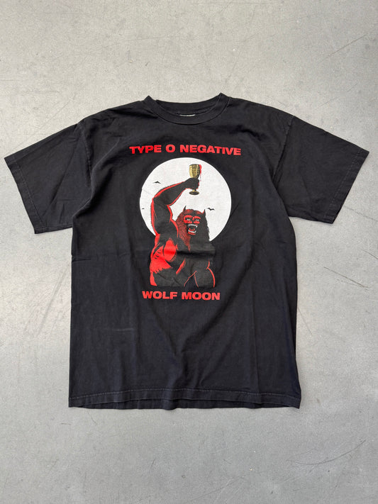 1996 TYPE O NEGATIVE WOLF MOON TEE (BLUE GRAPE TAG)