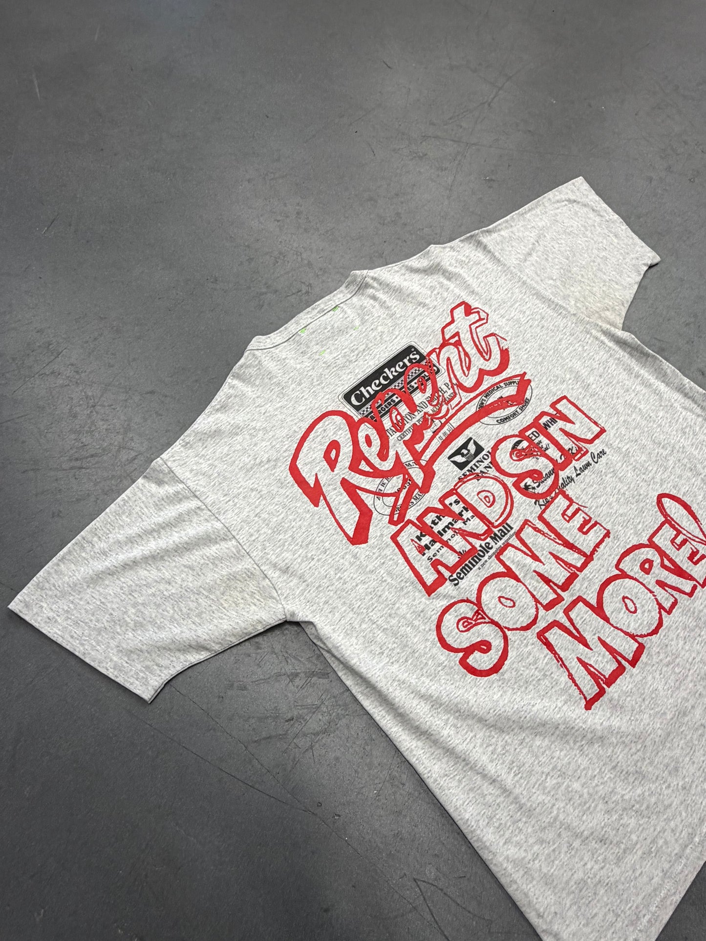 BETTER WITH AGE PSYCHO-DELIC TEE - HEATHER (XL)