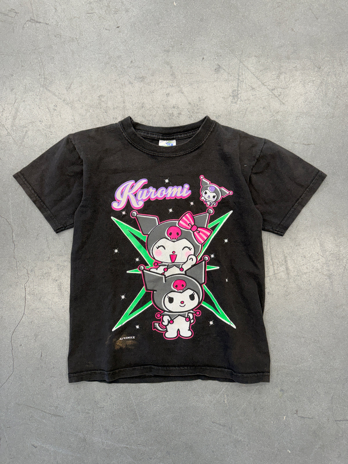 Y2K KUROMI SANRIO ANIMEX TEE (THESSH TAG)