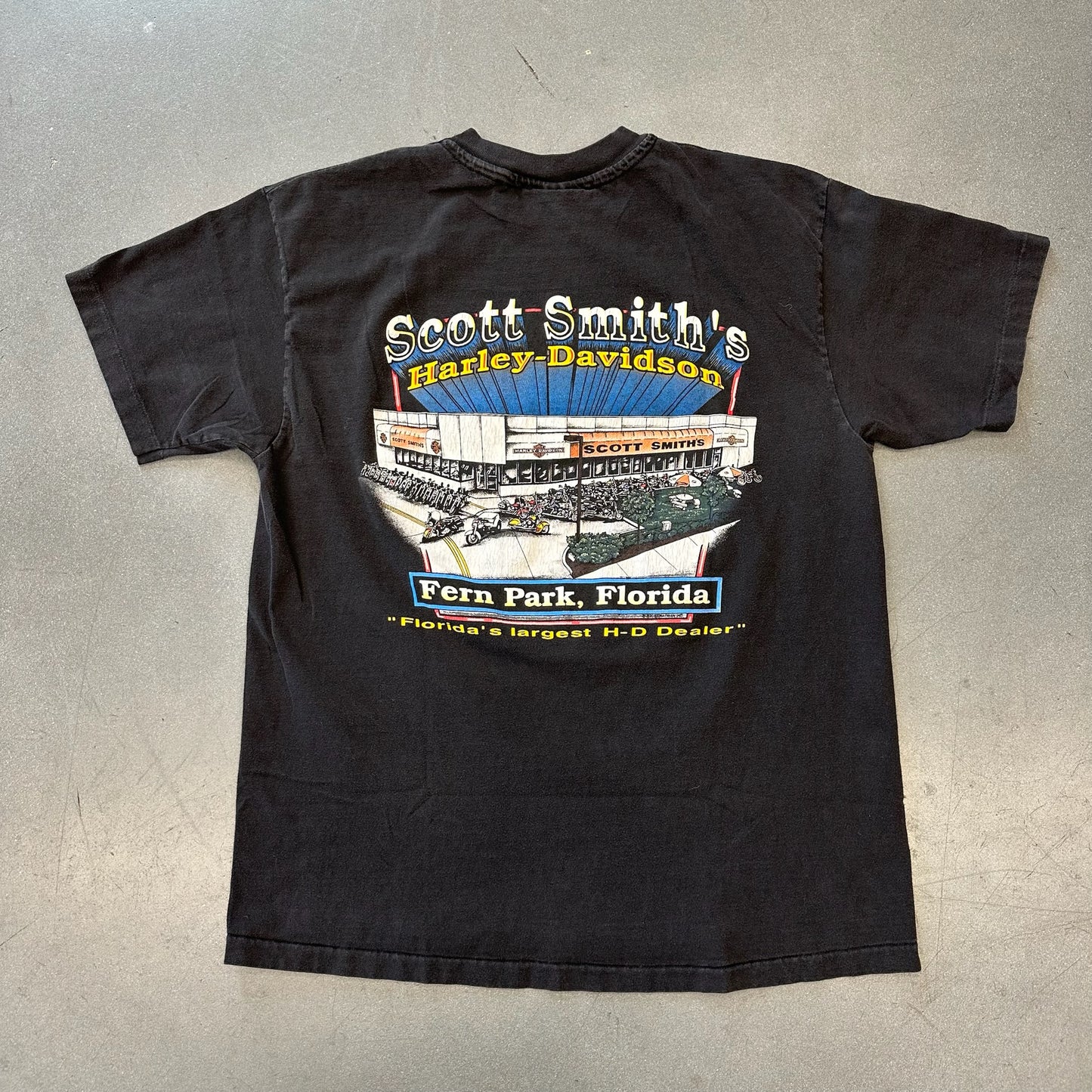 1993 HARLEY DAVIDSON ROAD RUNNER TEE (HARLEY-DAVIDSON TAG)