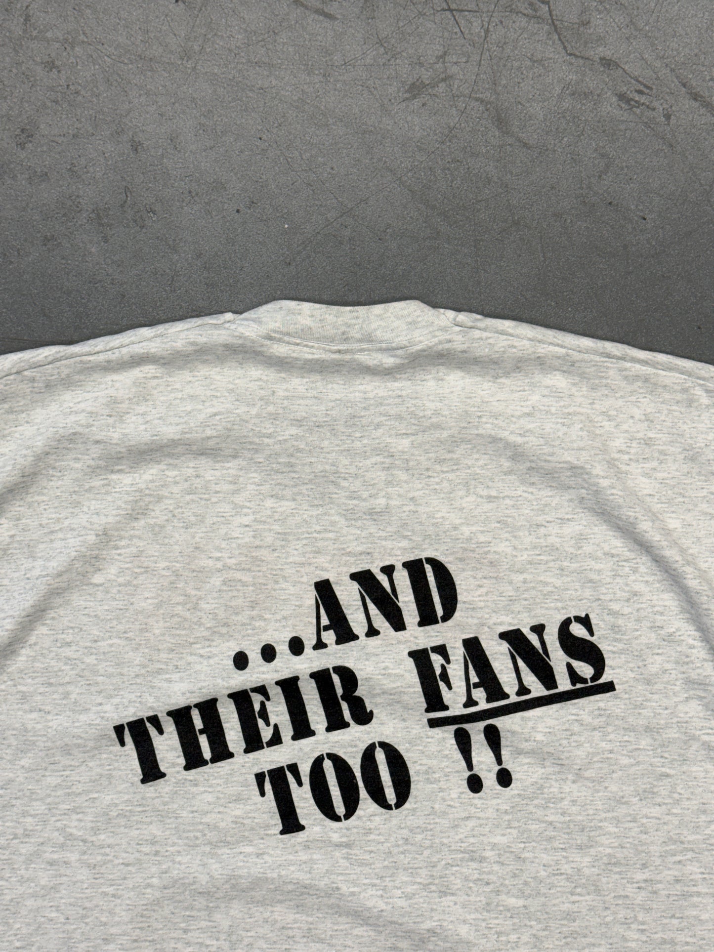 90S MIAMI DOLPHINS "SCREW BUFFALO... AND THEIR FANS TOO!!" TEE (FOTL TAG)